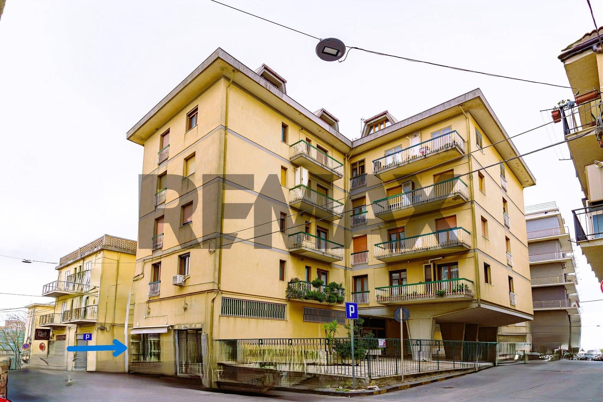 Edificio all'aperto