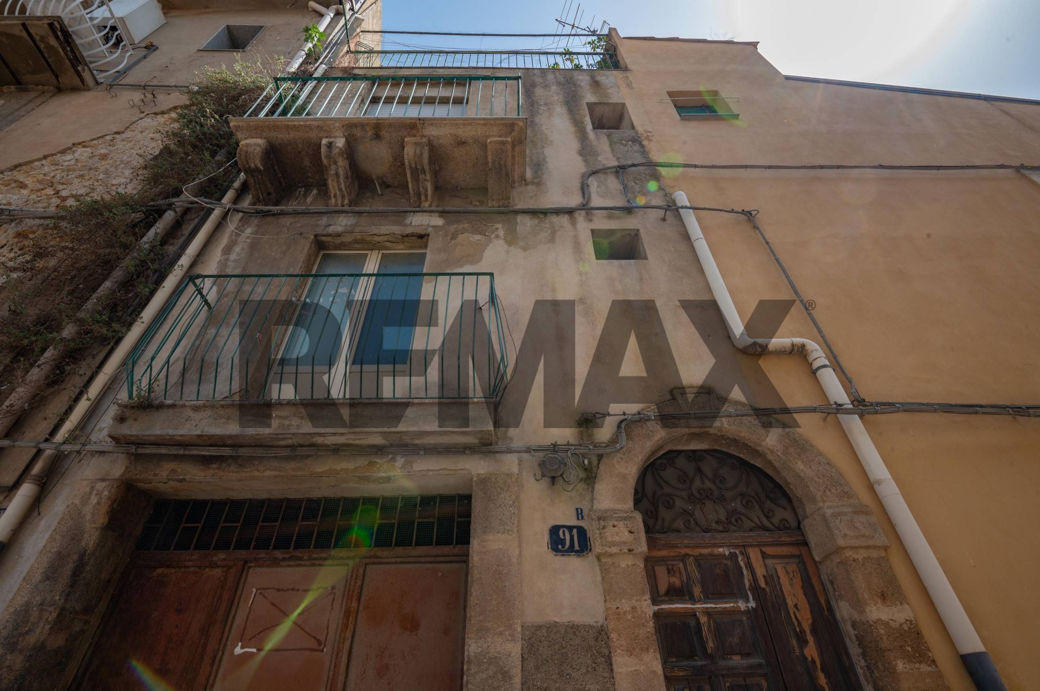 Edificio all'aperto