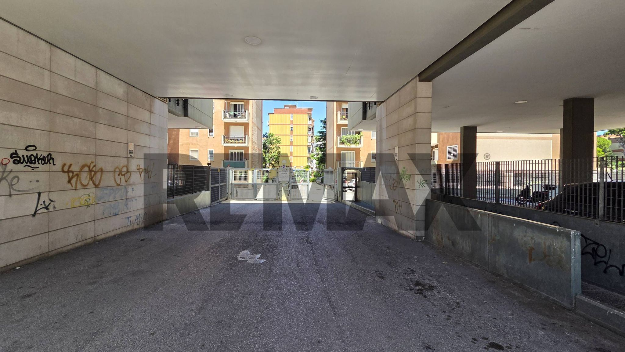 Edificio all'aperto