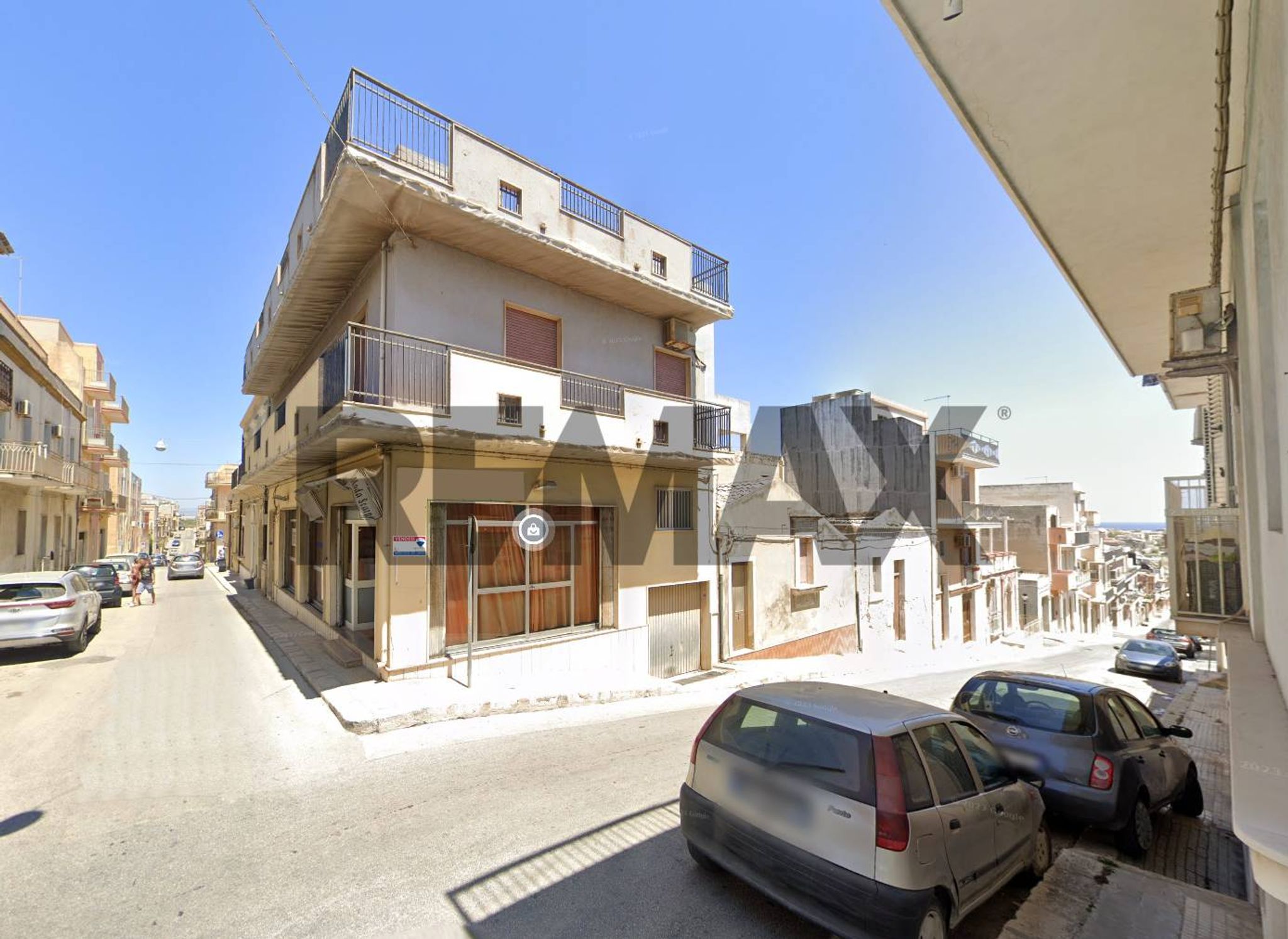 Edificio all'aperto