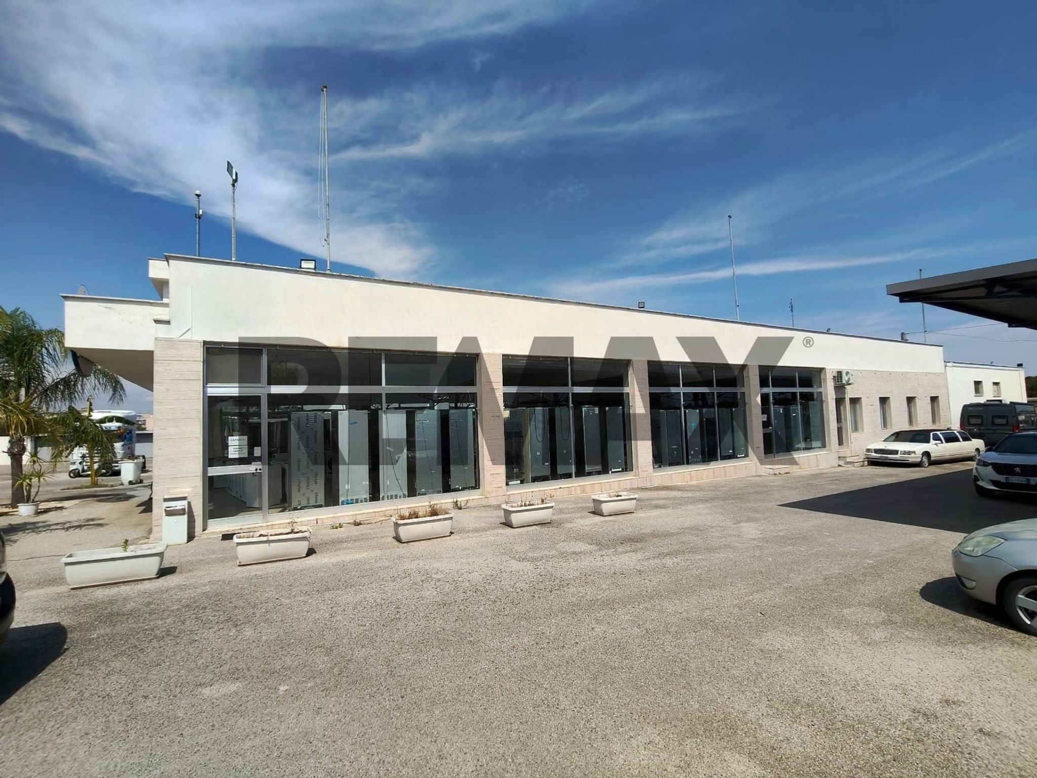 Edificio all'aperto