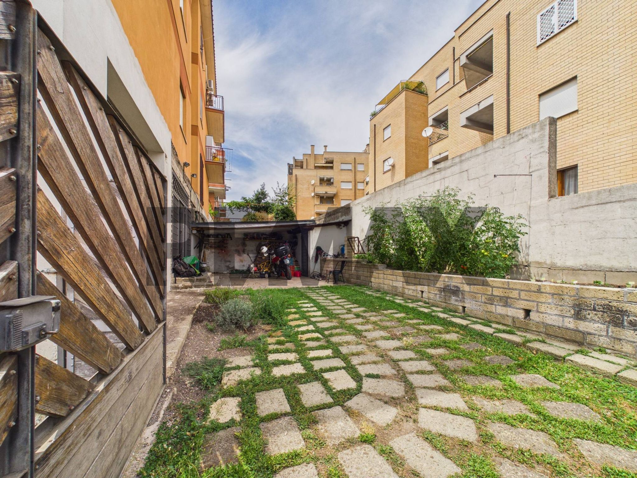 Edificio all'aperto