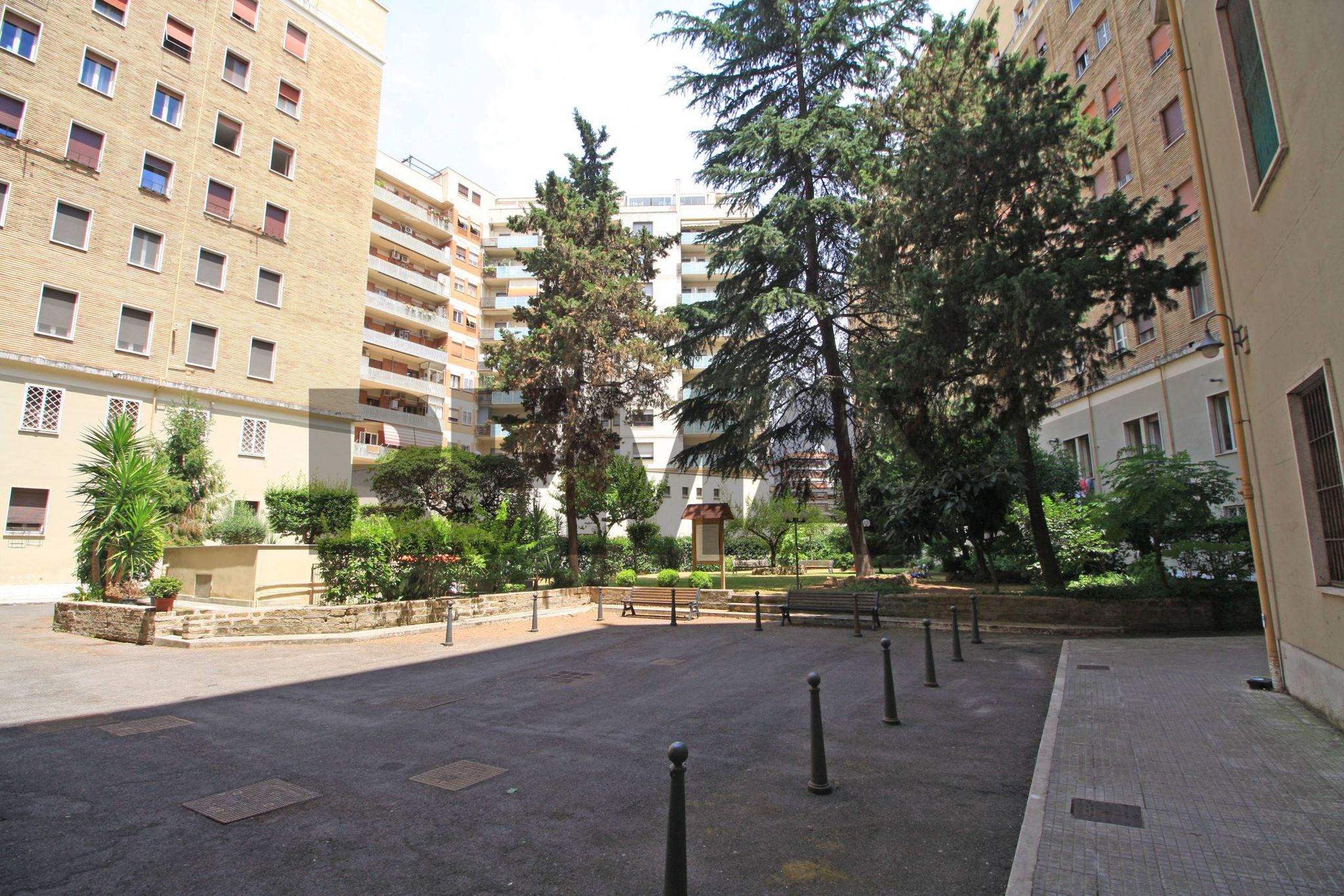 Edificio all'aperto