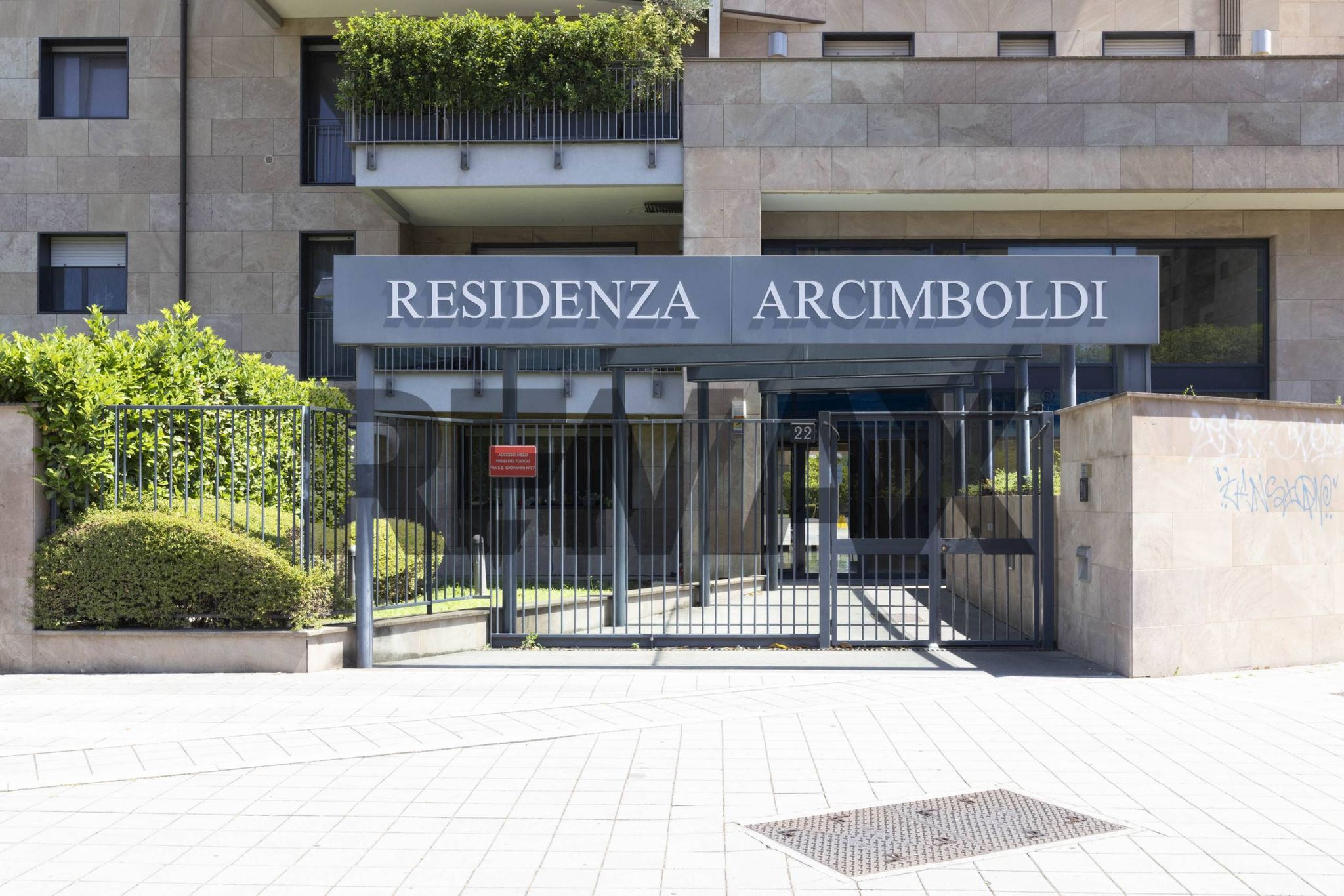 Edificio all'aperto