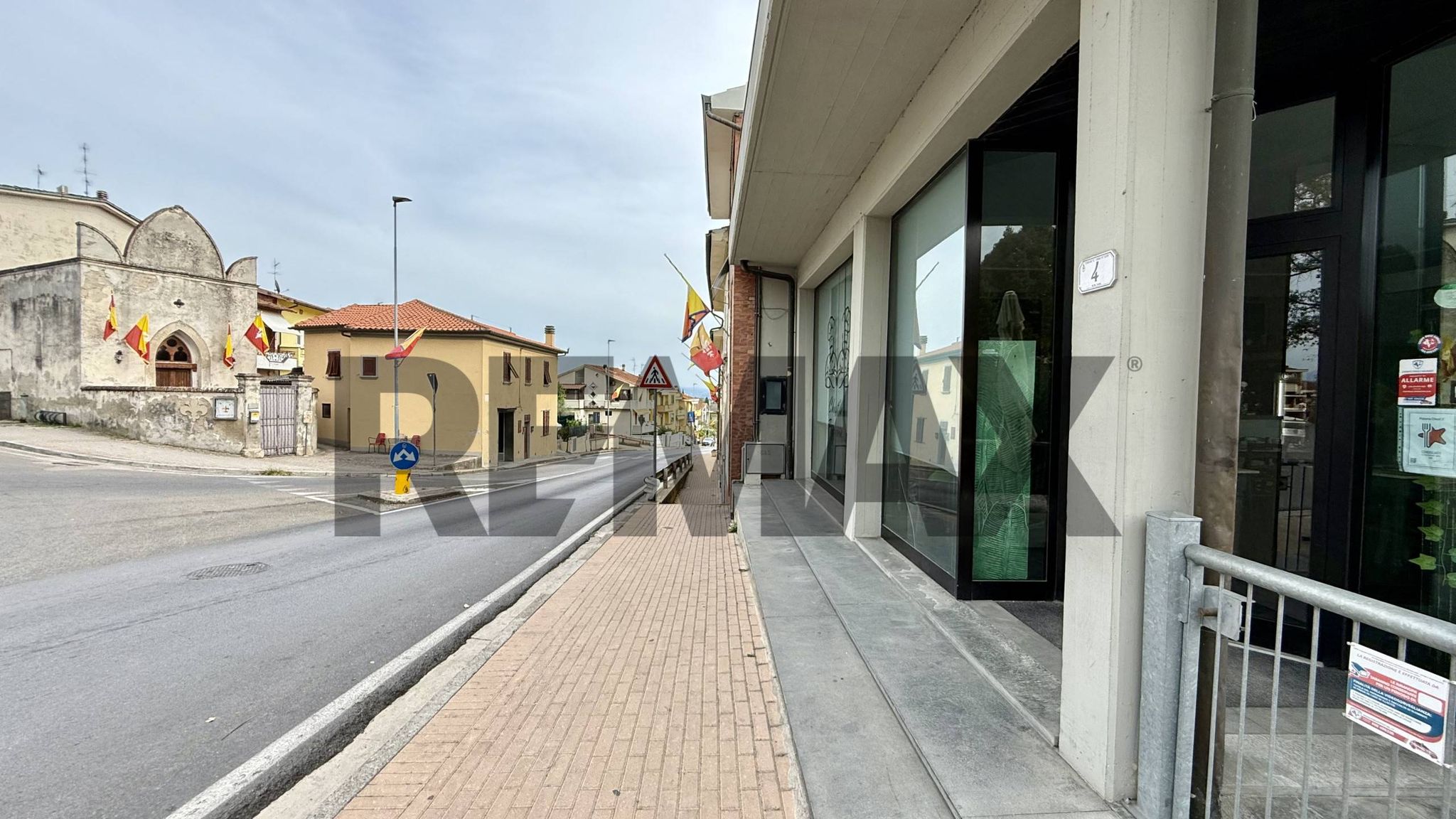 Edificio all'aperto