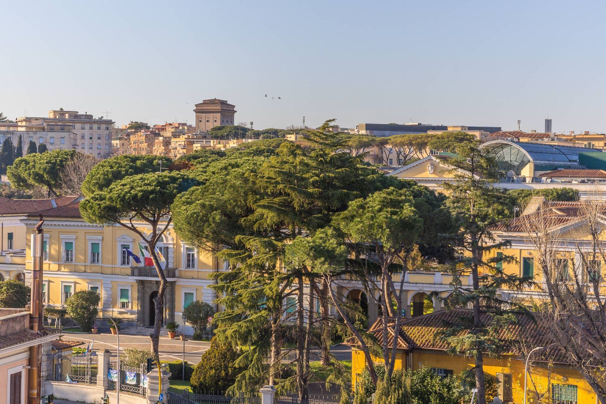 Edificio all'aperto