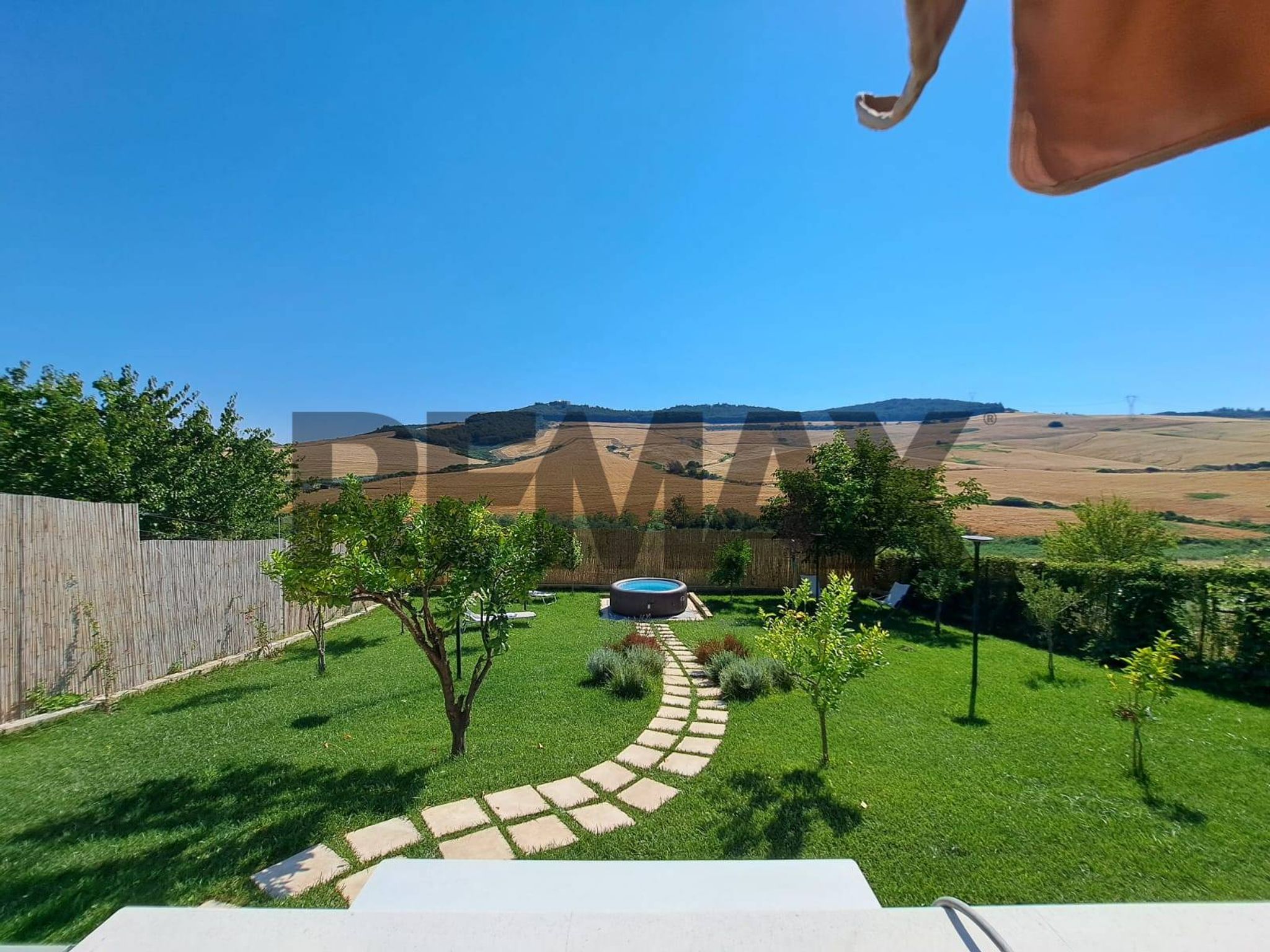 Vista delle montagne