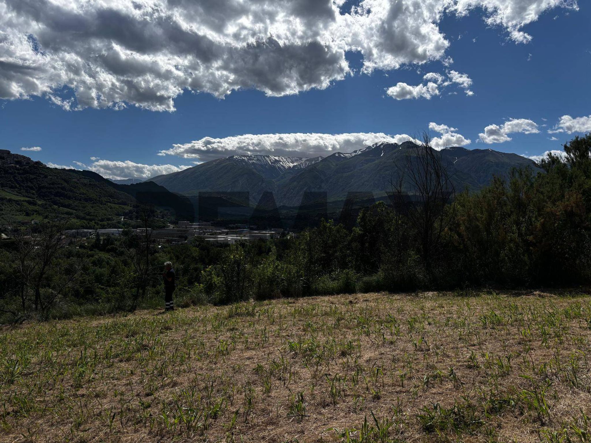 Vista delle montagne