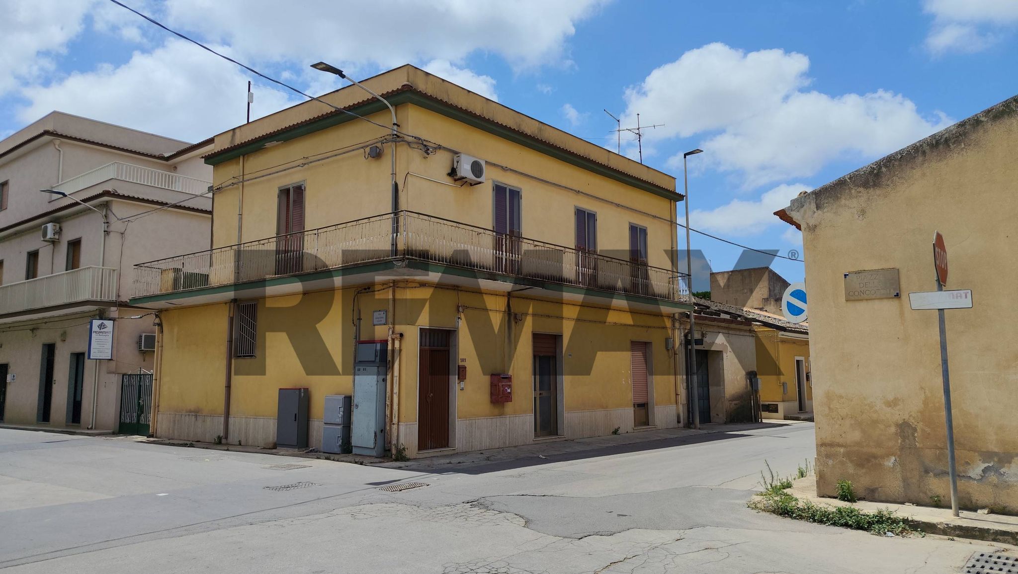 Edificio all'aperto