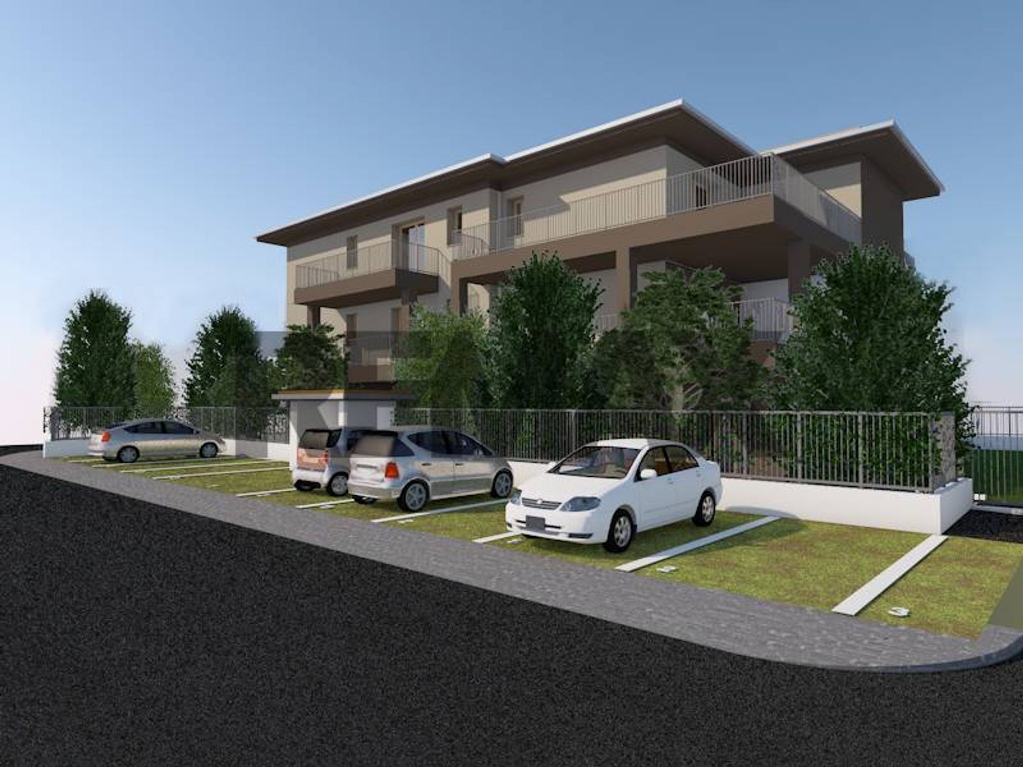Edificio all'aperto
