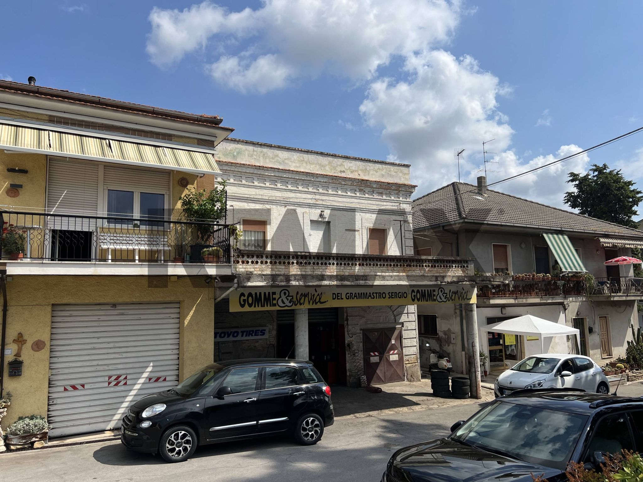 Edificio all'aperto