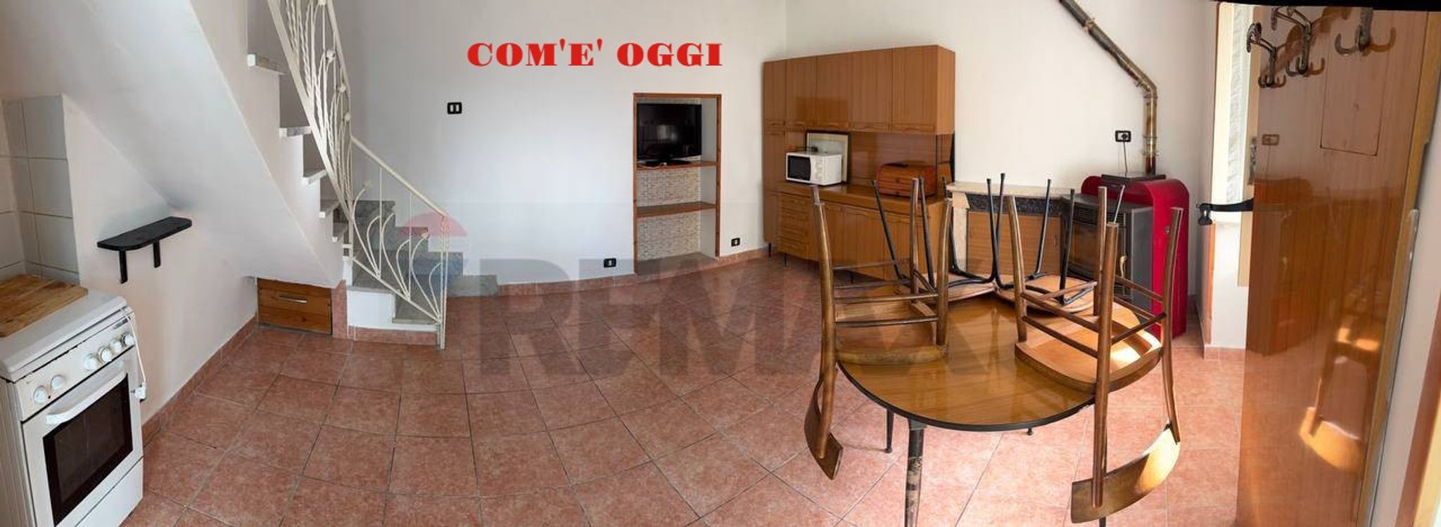 SOGGIORNO-CUCINA - COM'E' OGGI
