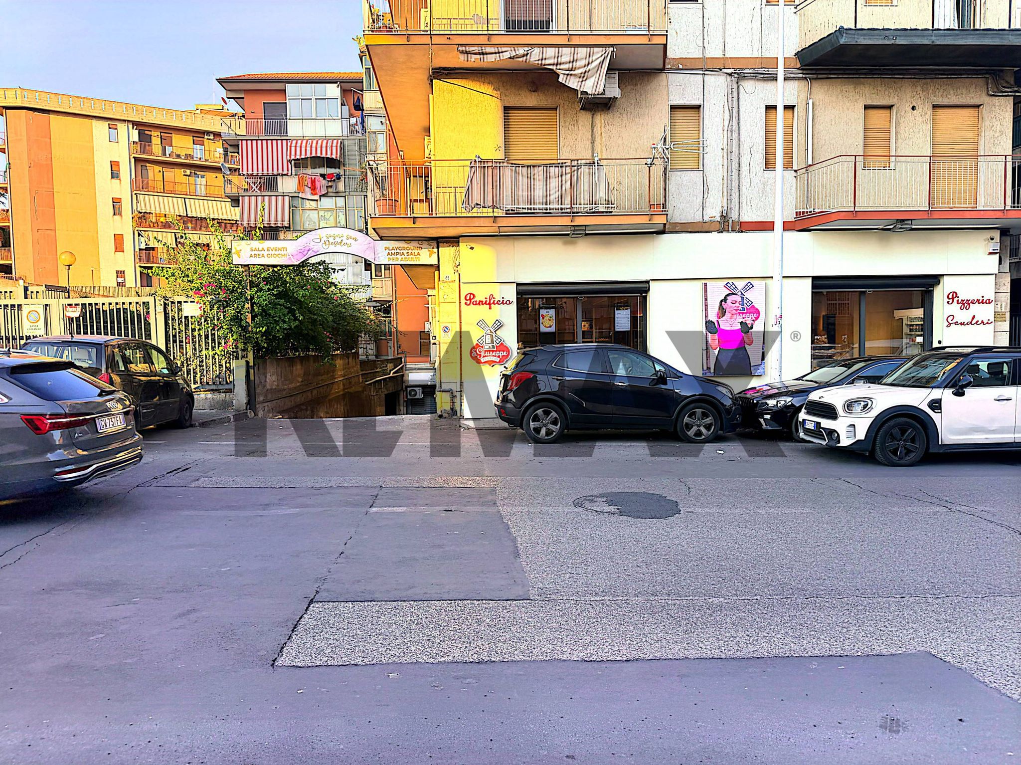 Edificio all'aperto