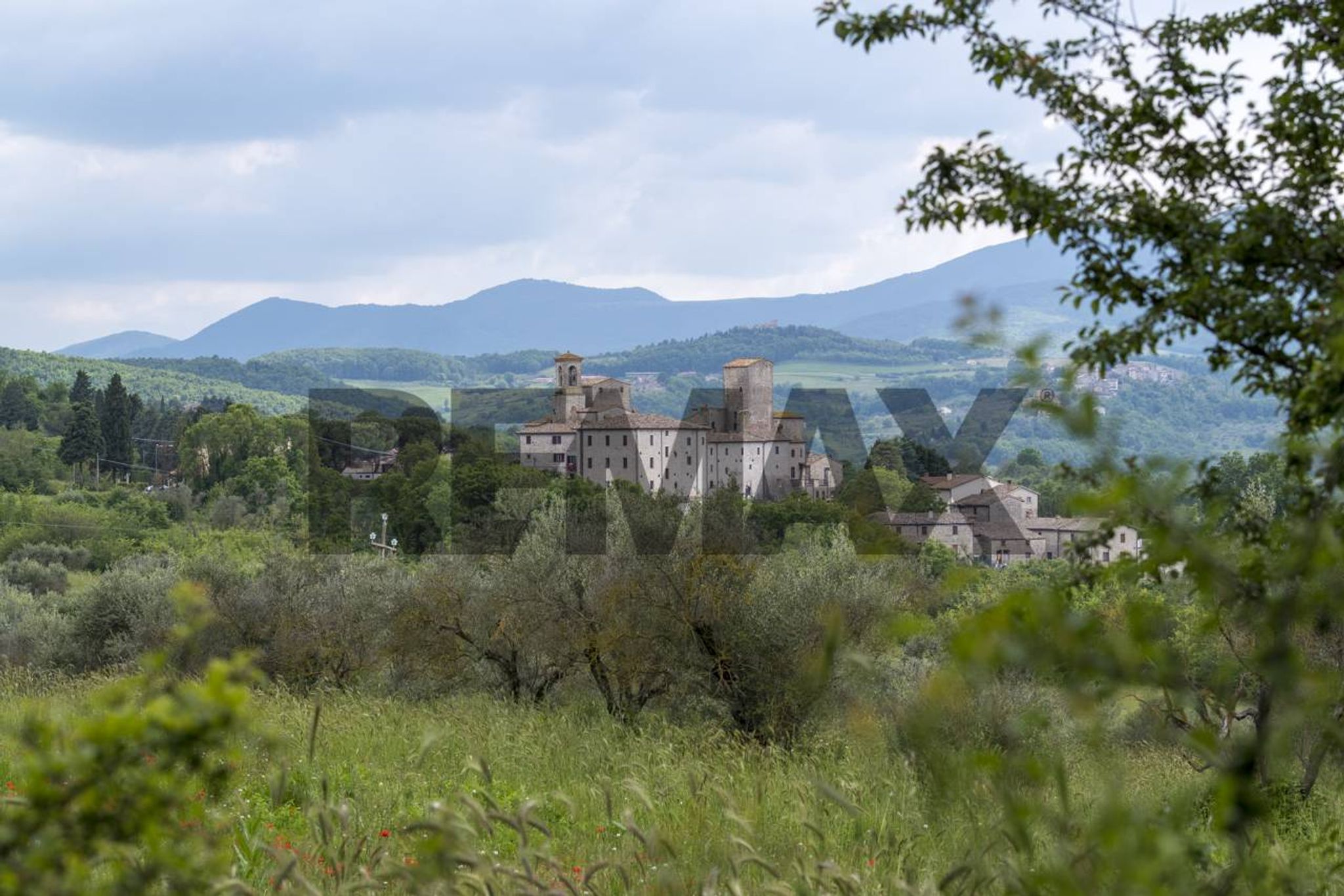 Vista delle montagne