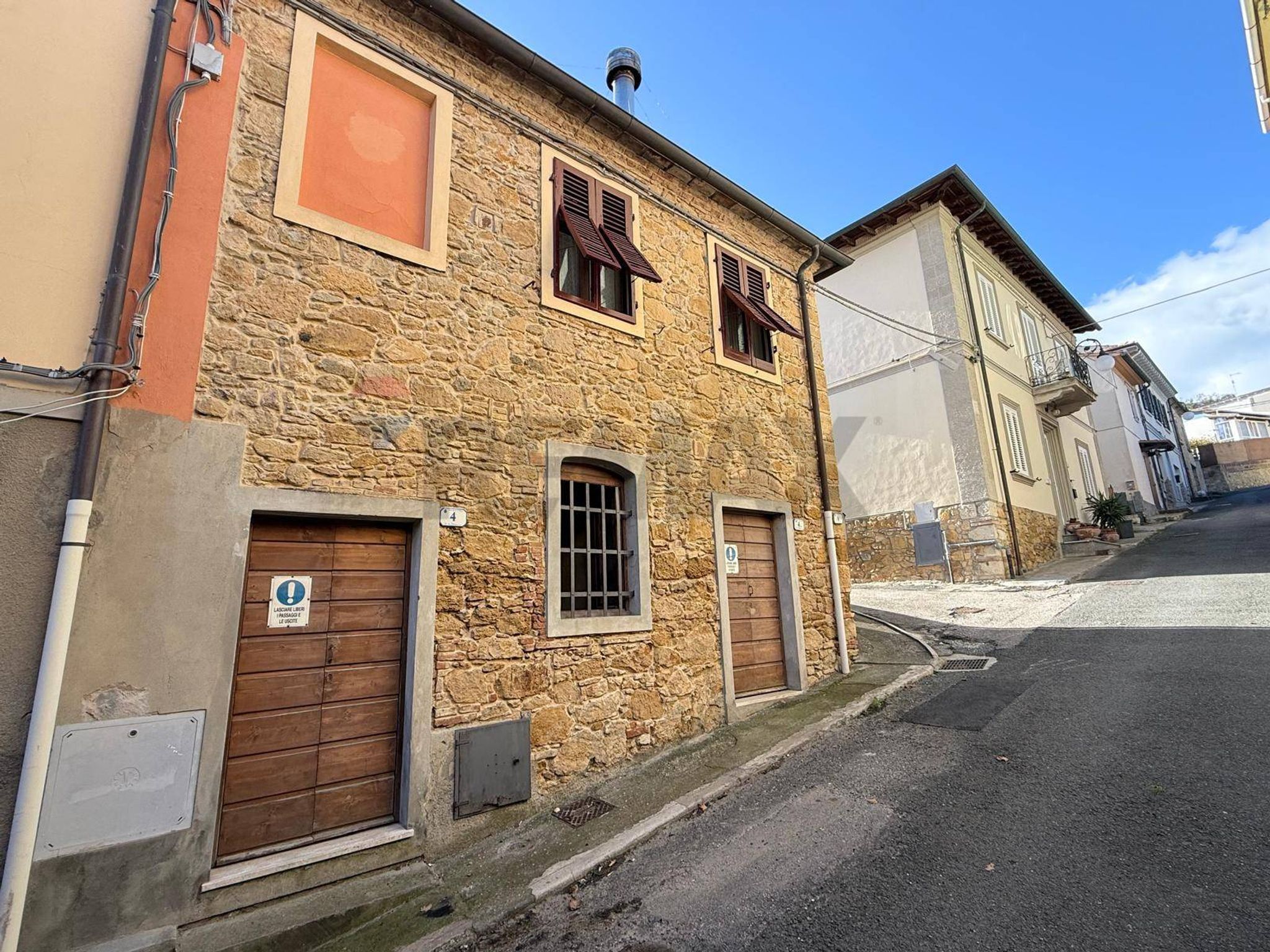 Edificio all'aperto