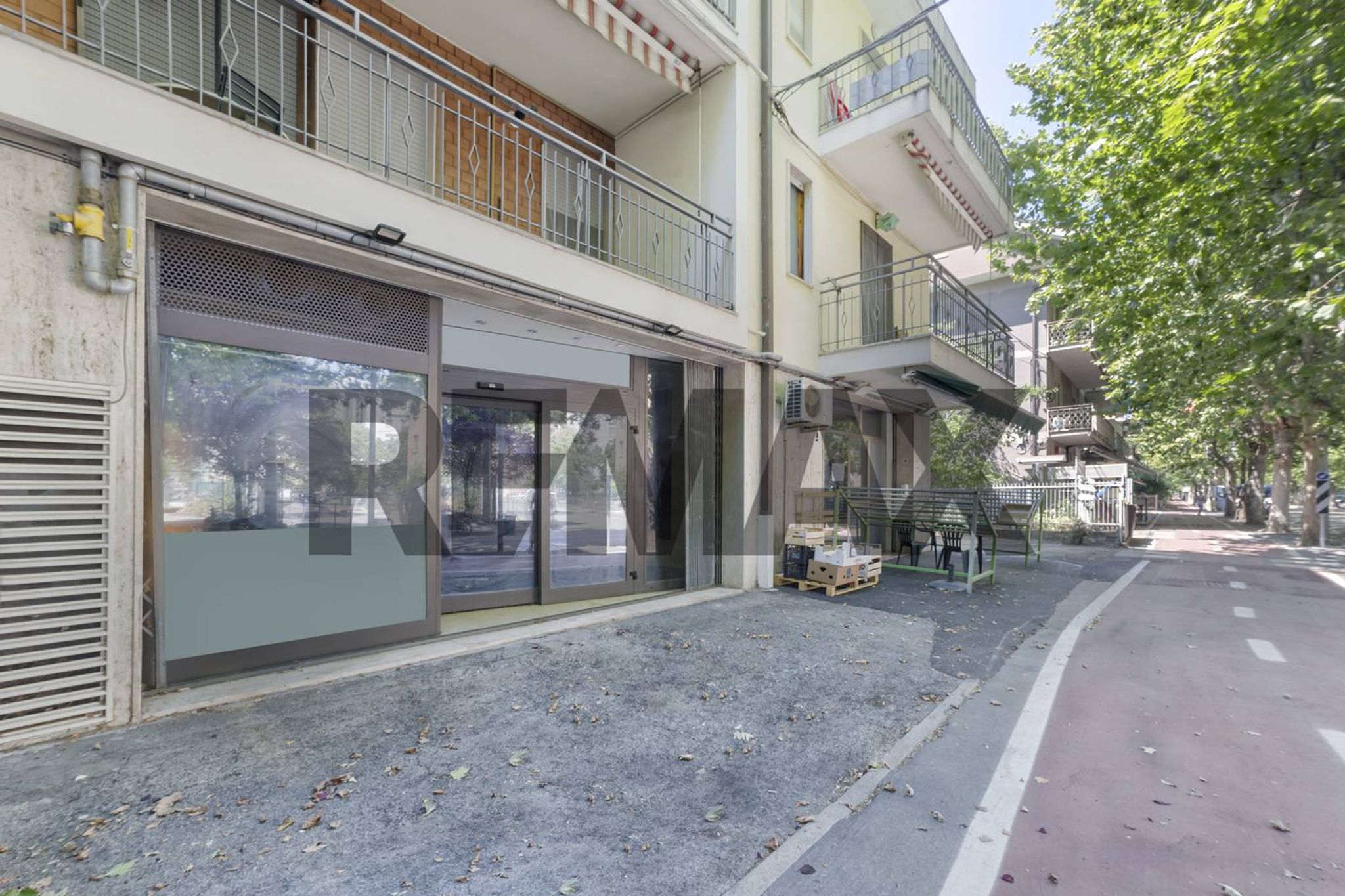 Edificio all'aperto