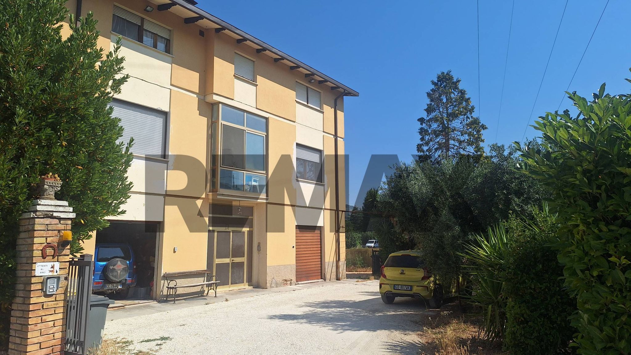 Edificio all'aperto