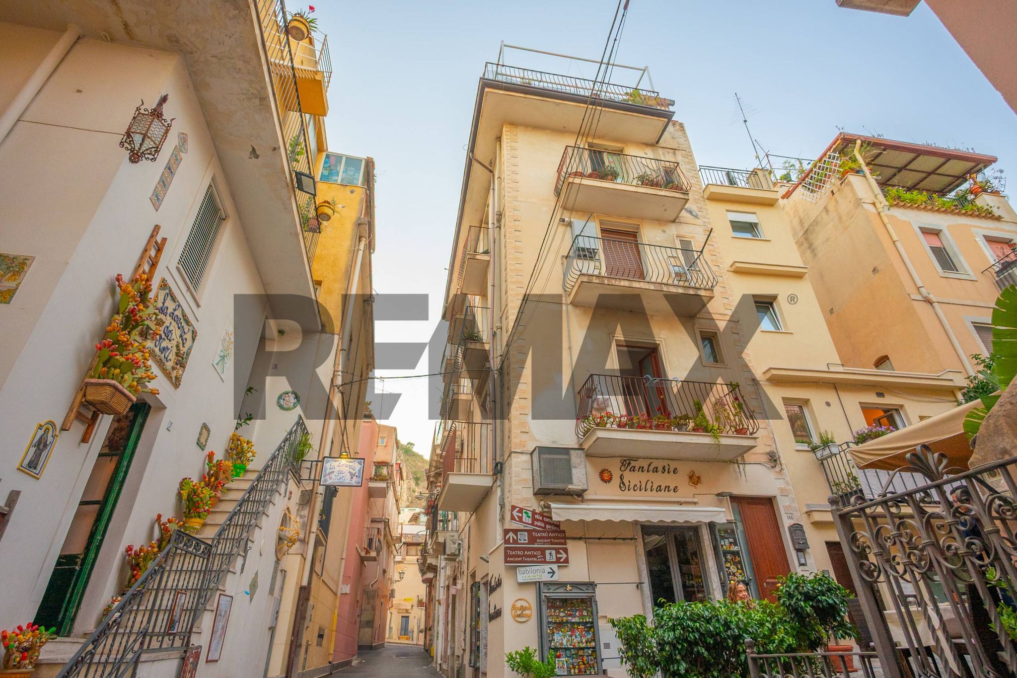 Edificio all'aperto