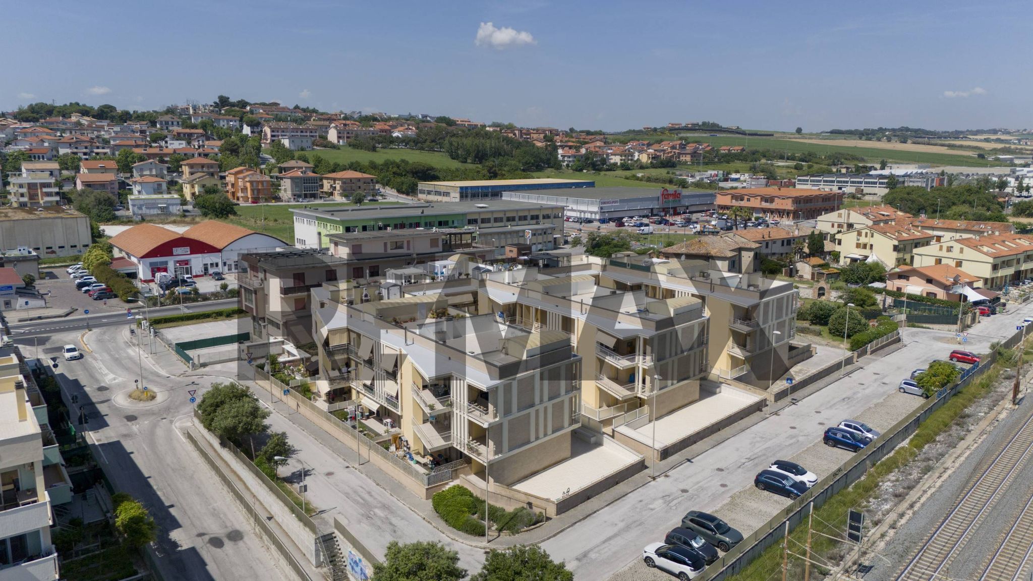 Edificio all'aperto