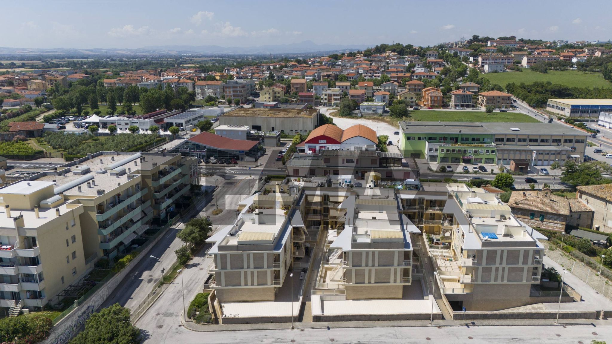 Edificio all'aperto