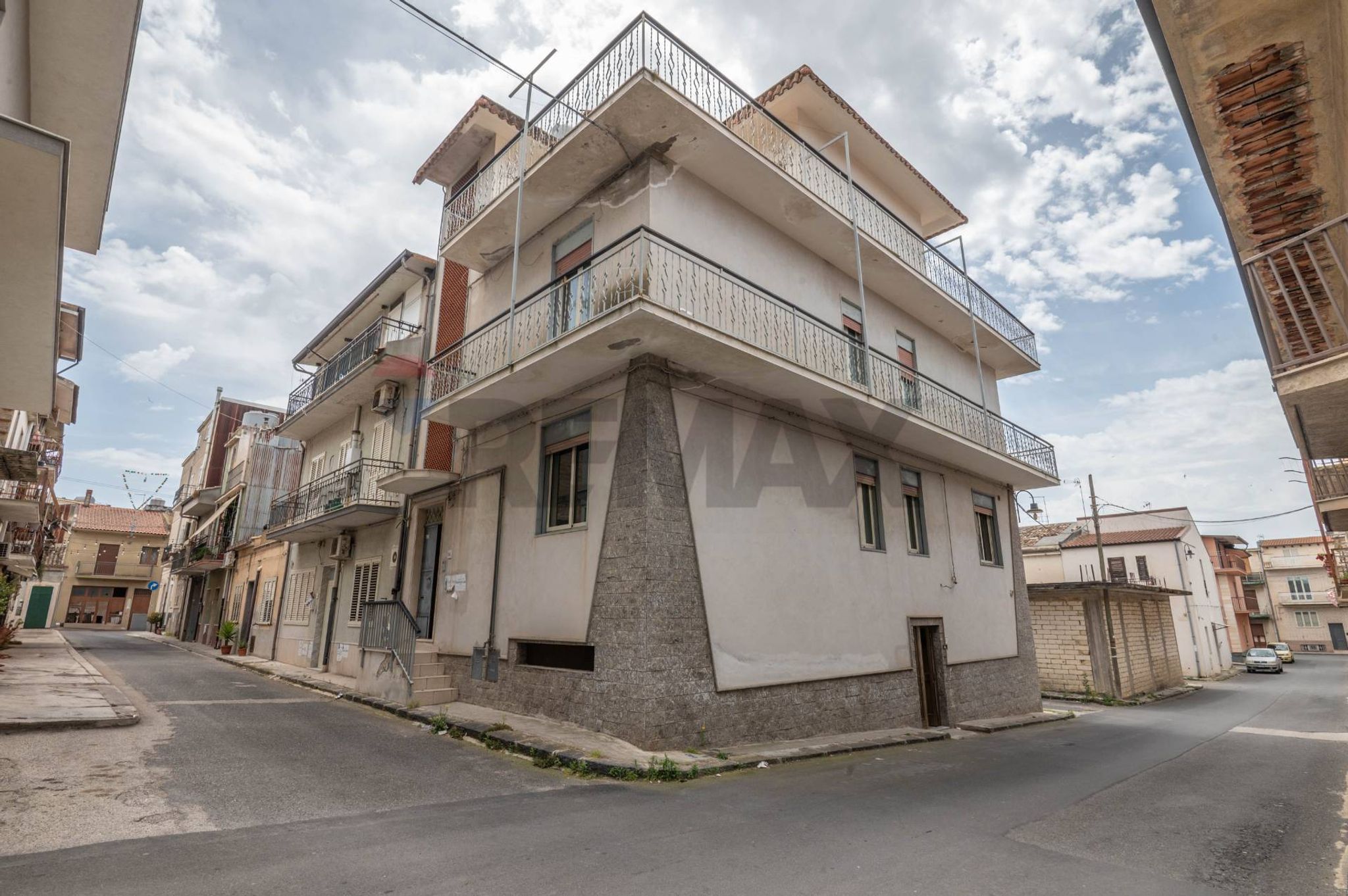 Edificio all'aperto