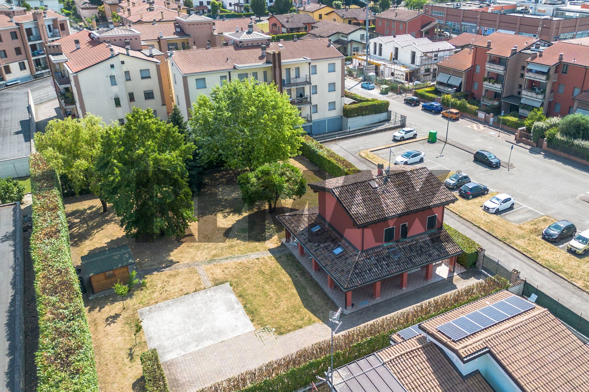 Edificio all'aperto