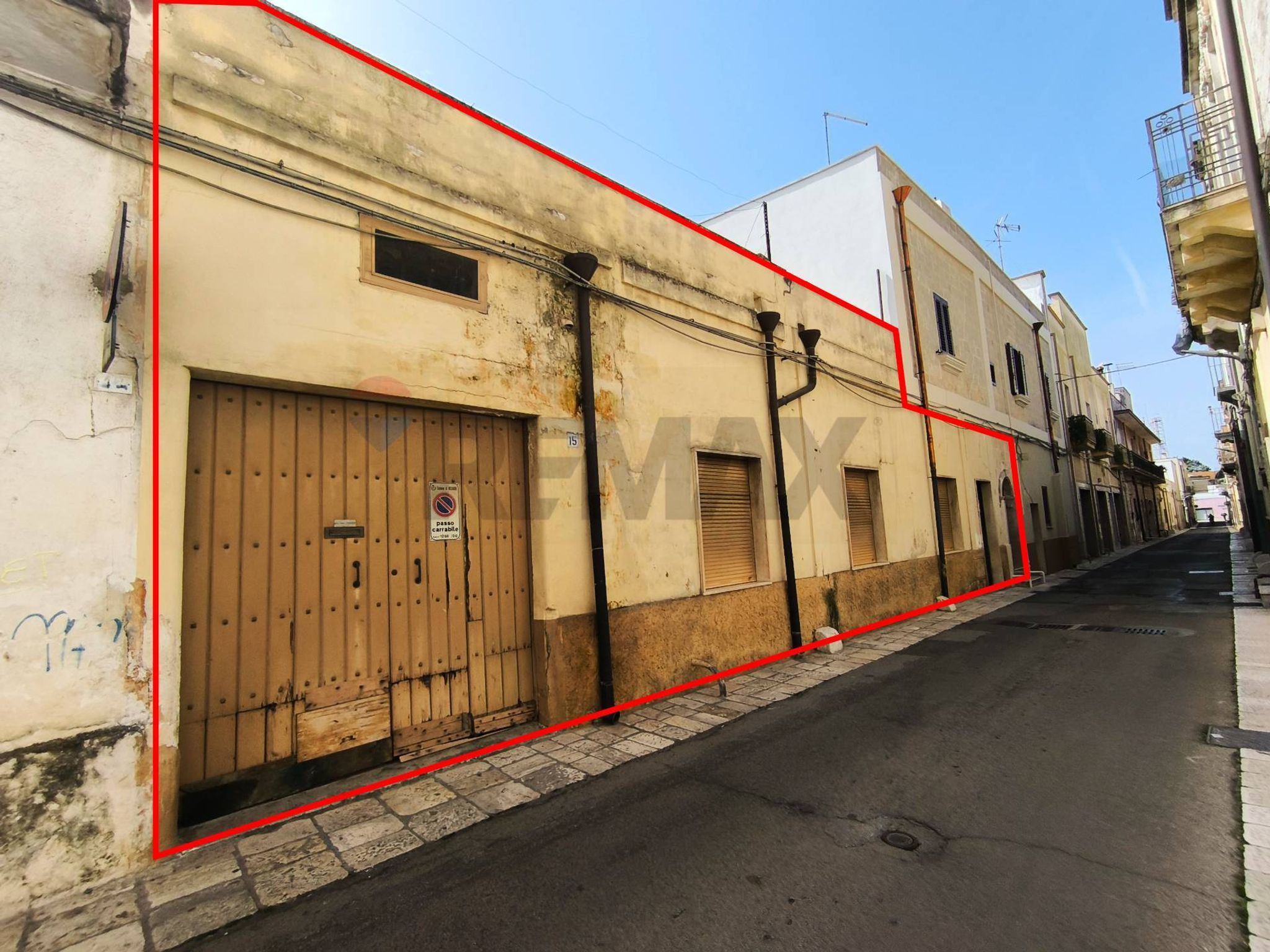 Edificio all'aperto