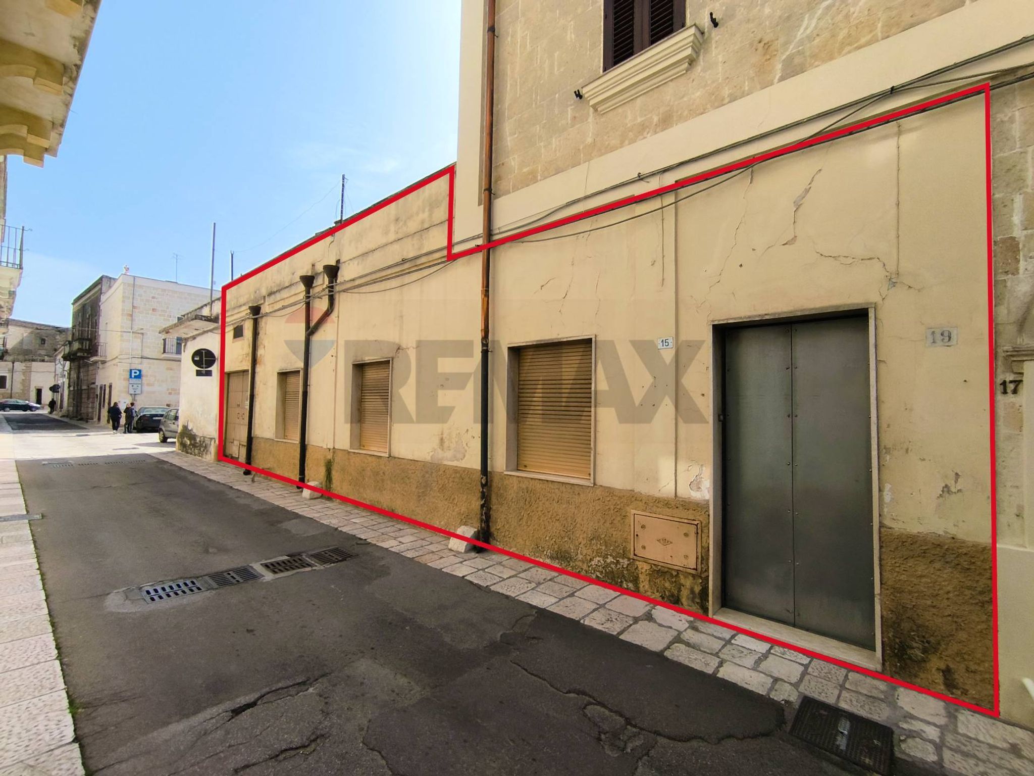 Edificio all'aperto