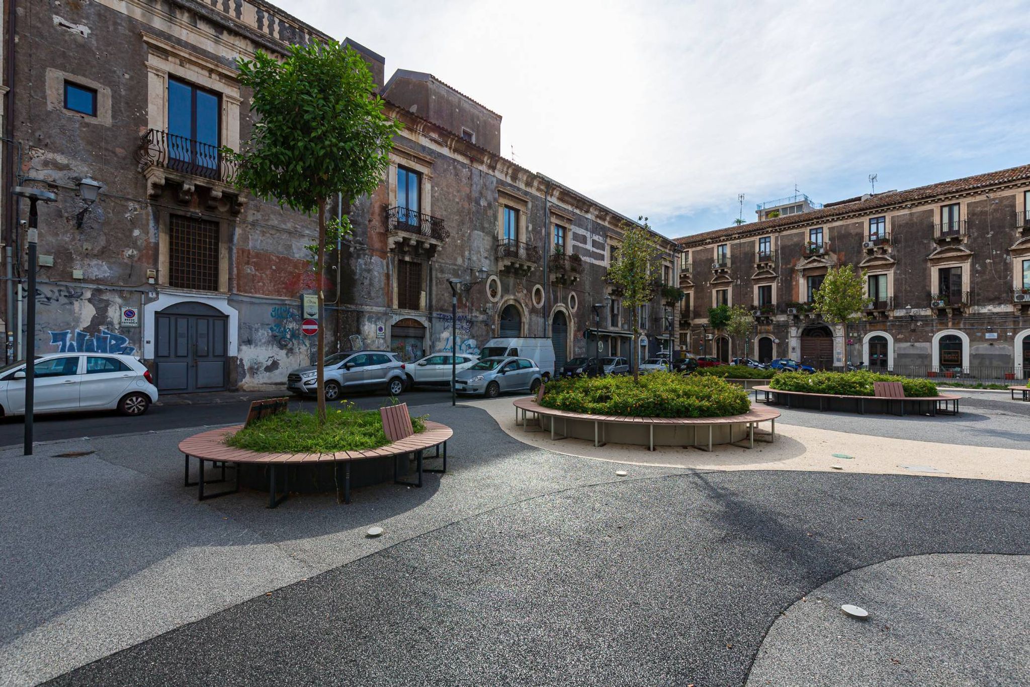 Edificio all'aperto