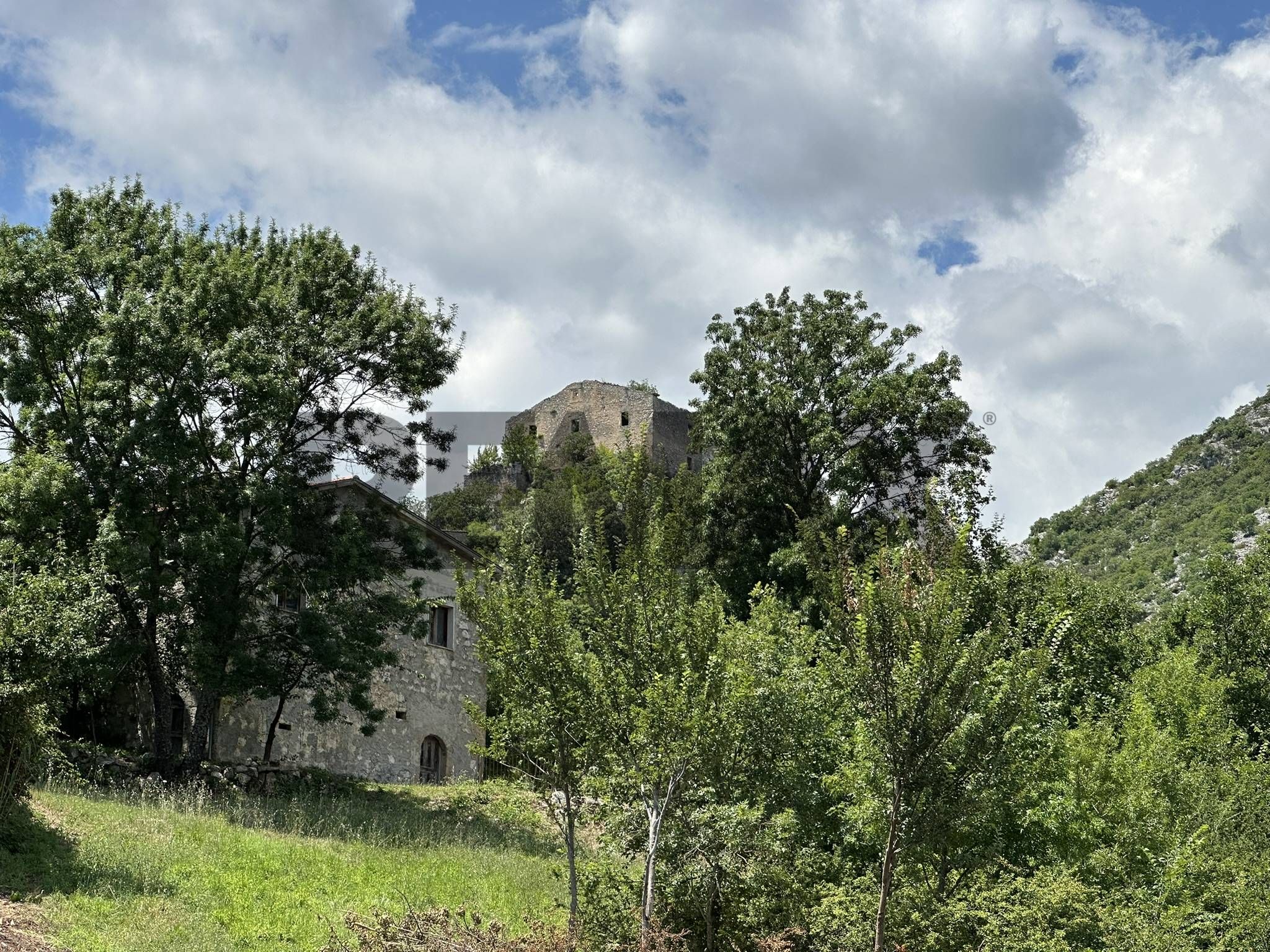 Vista delle montagne