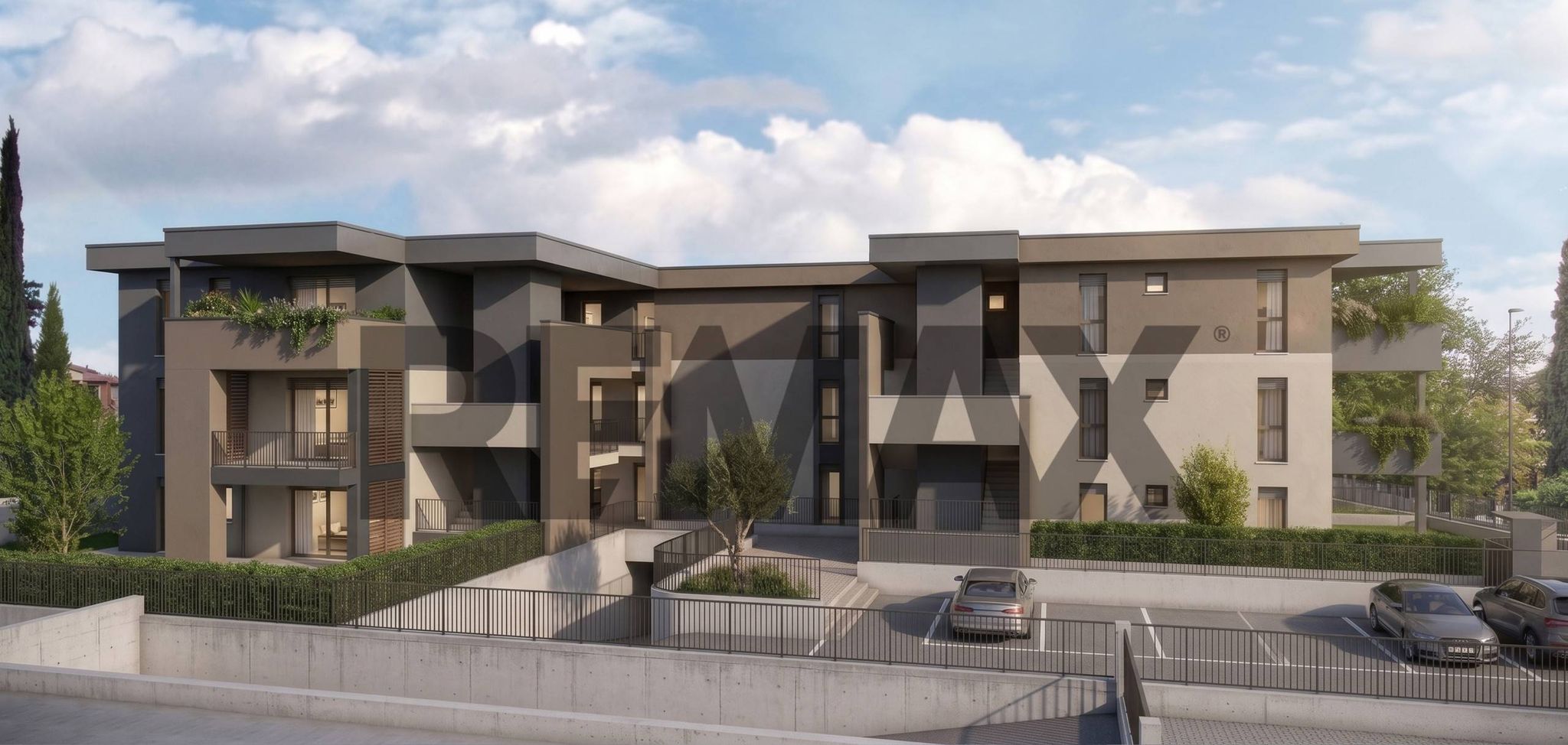 Edificio all'aperto
