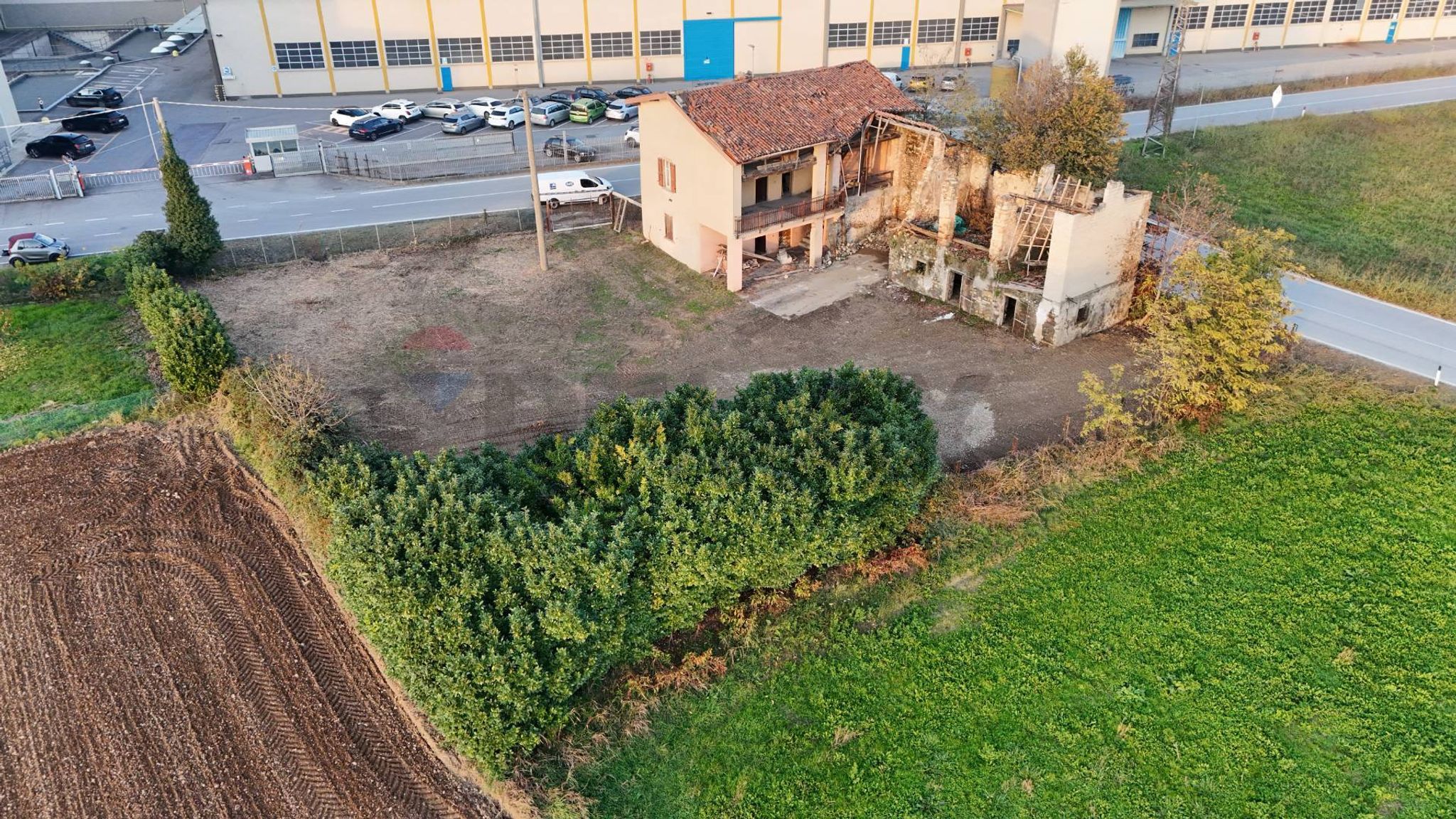 Edificio all'aperto