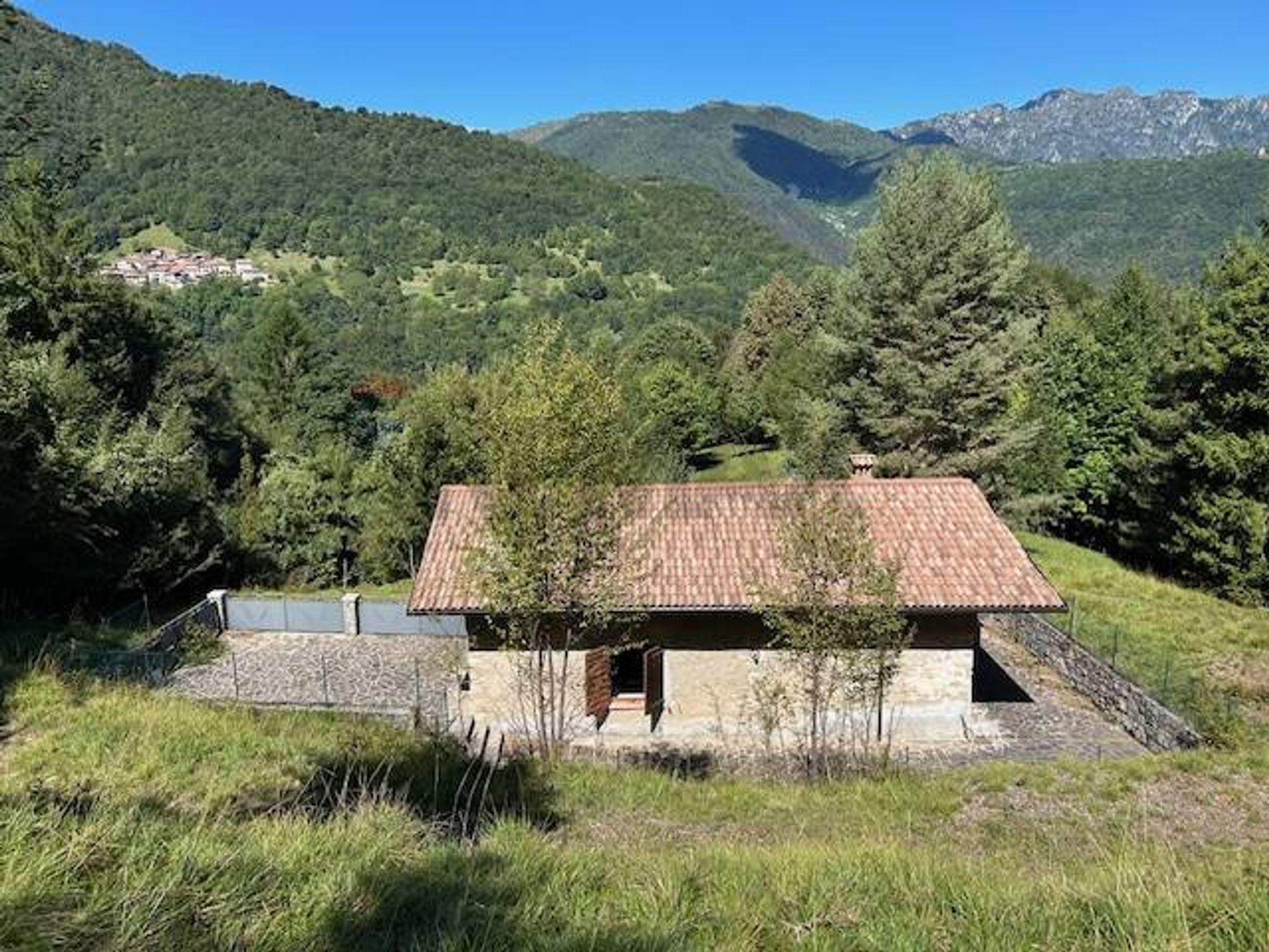 Vista delle montagne