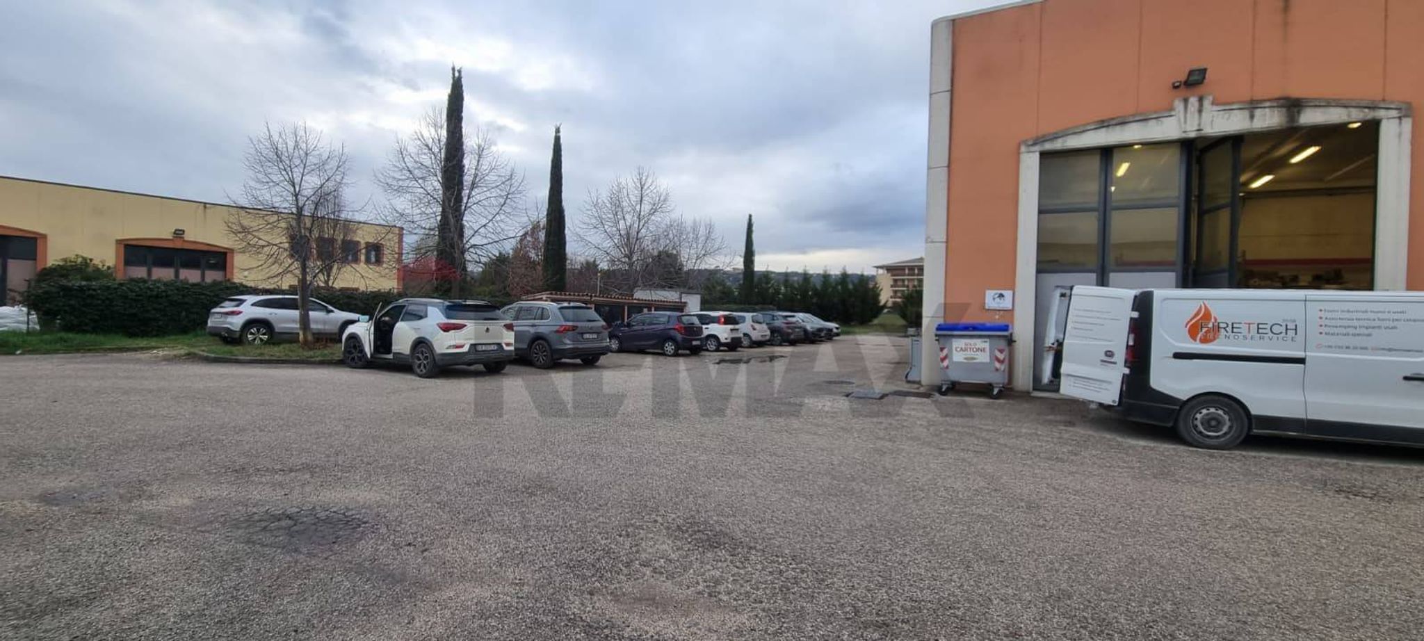 Edificio all'aperto