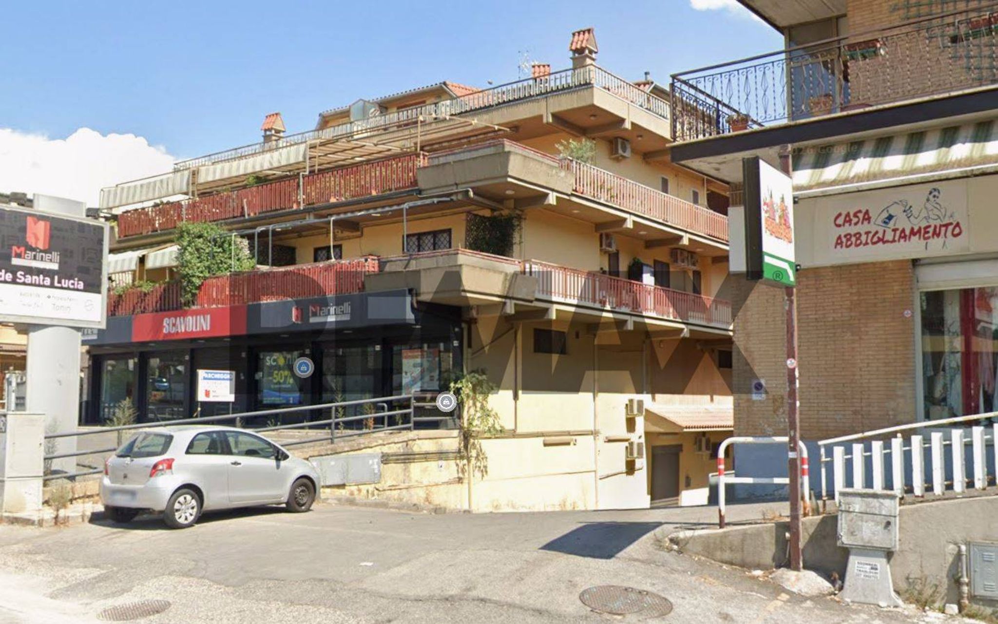 Edificio all'aperto