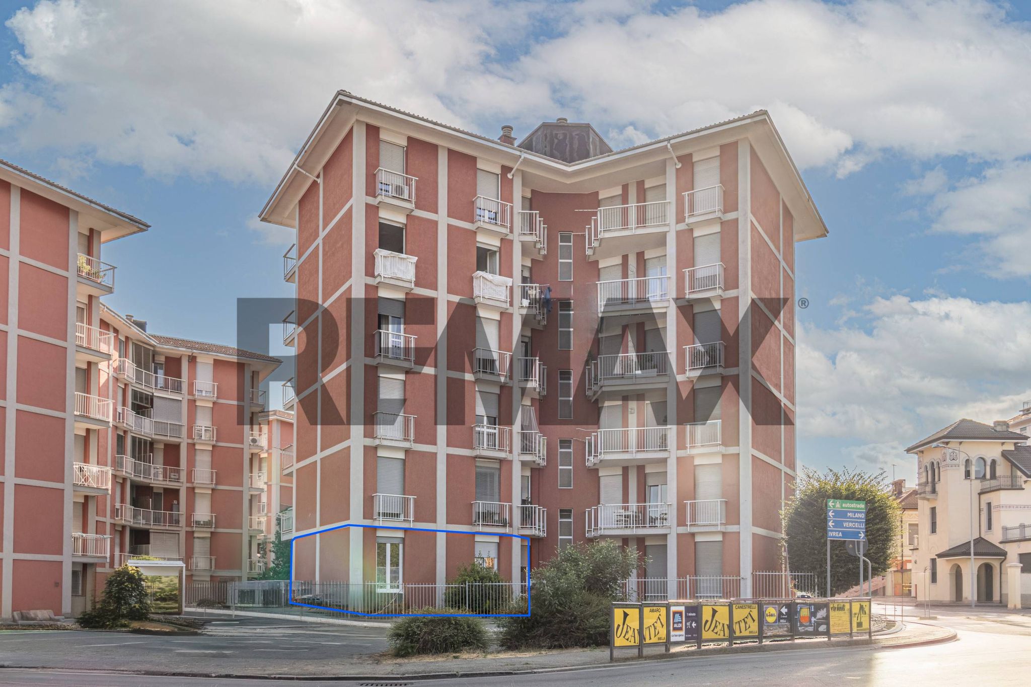 Edificio all'aperto
