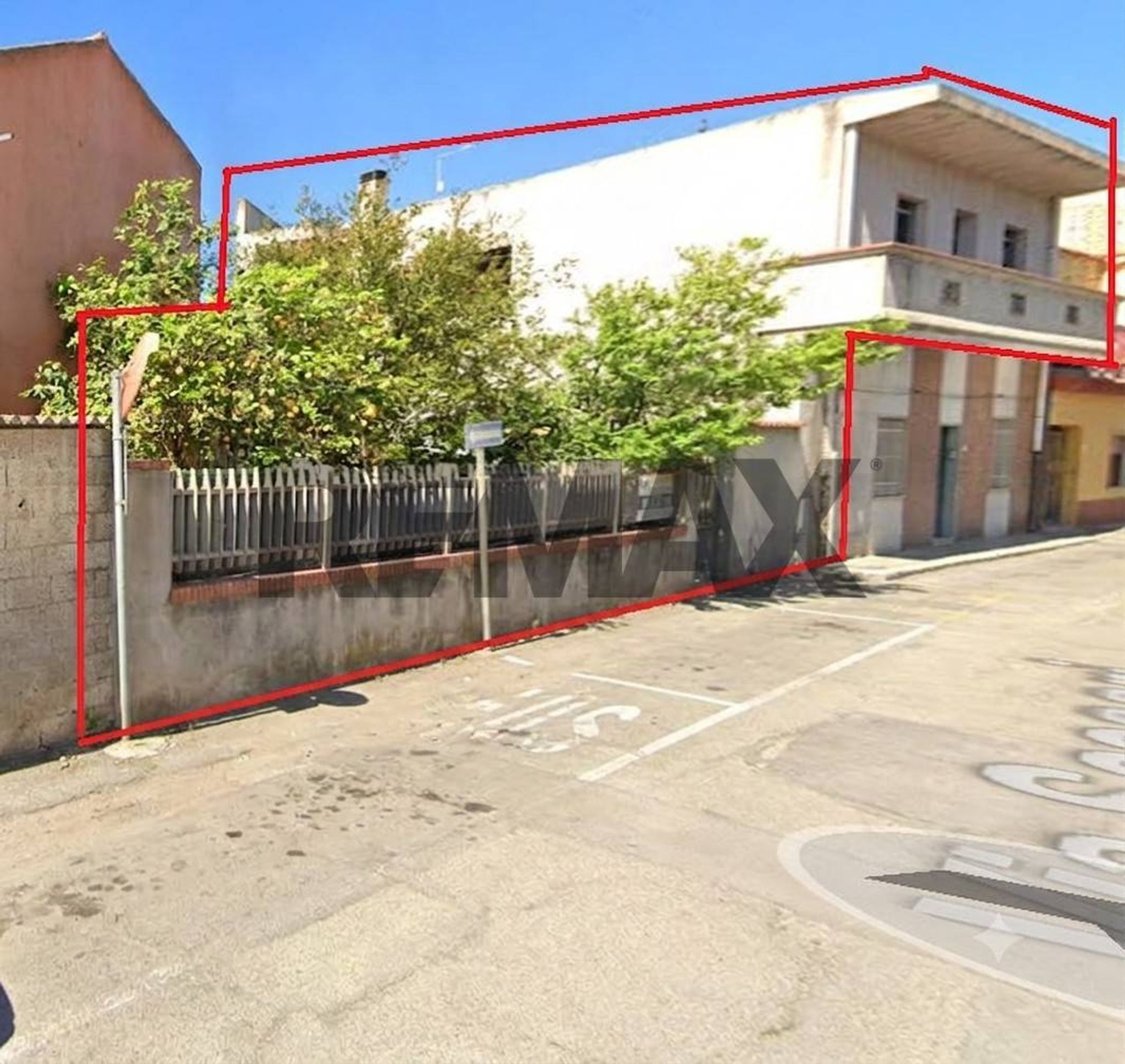 Edificio all'aperto
