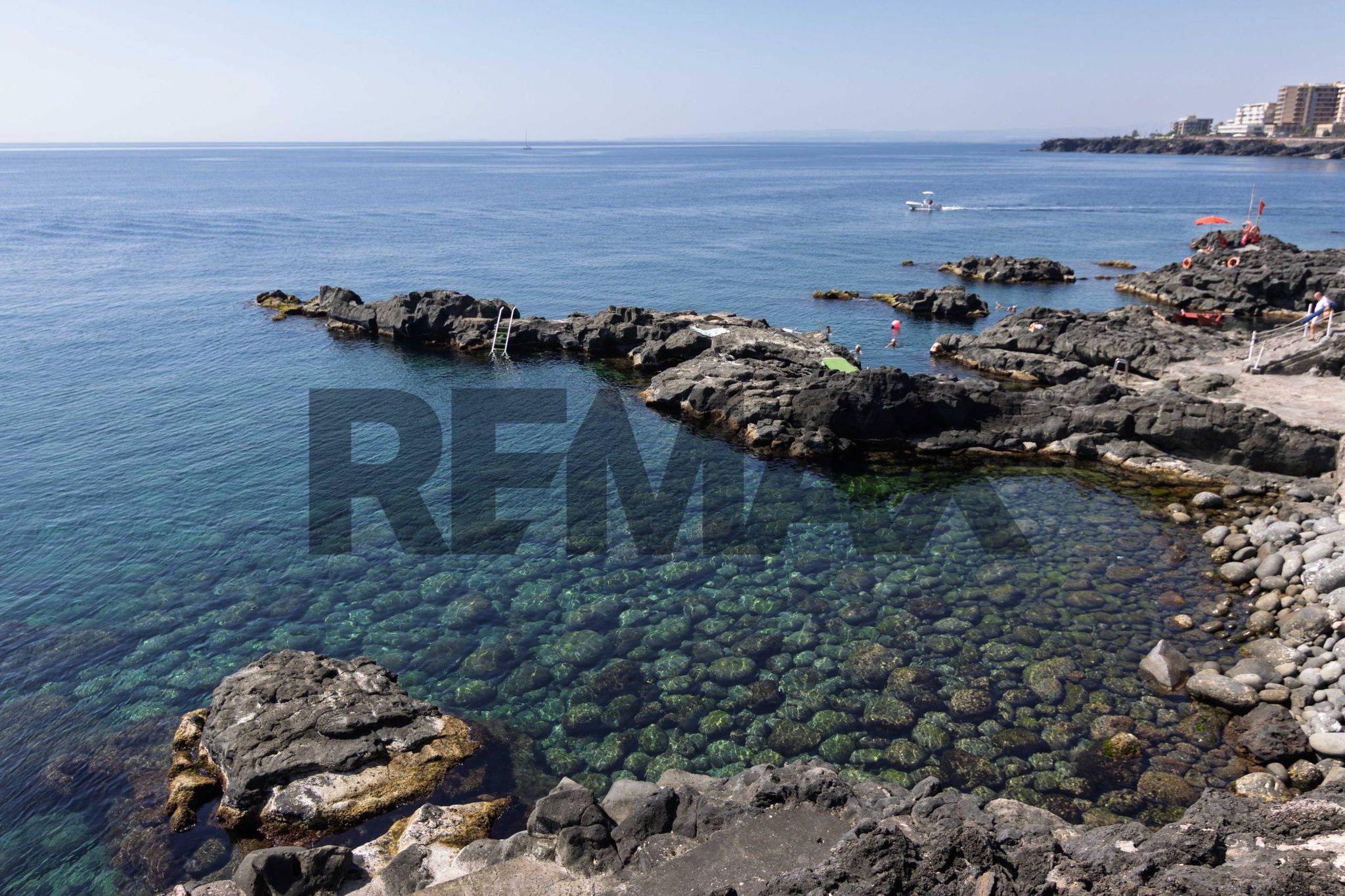Vista dell'acqua