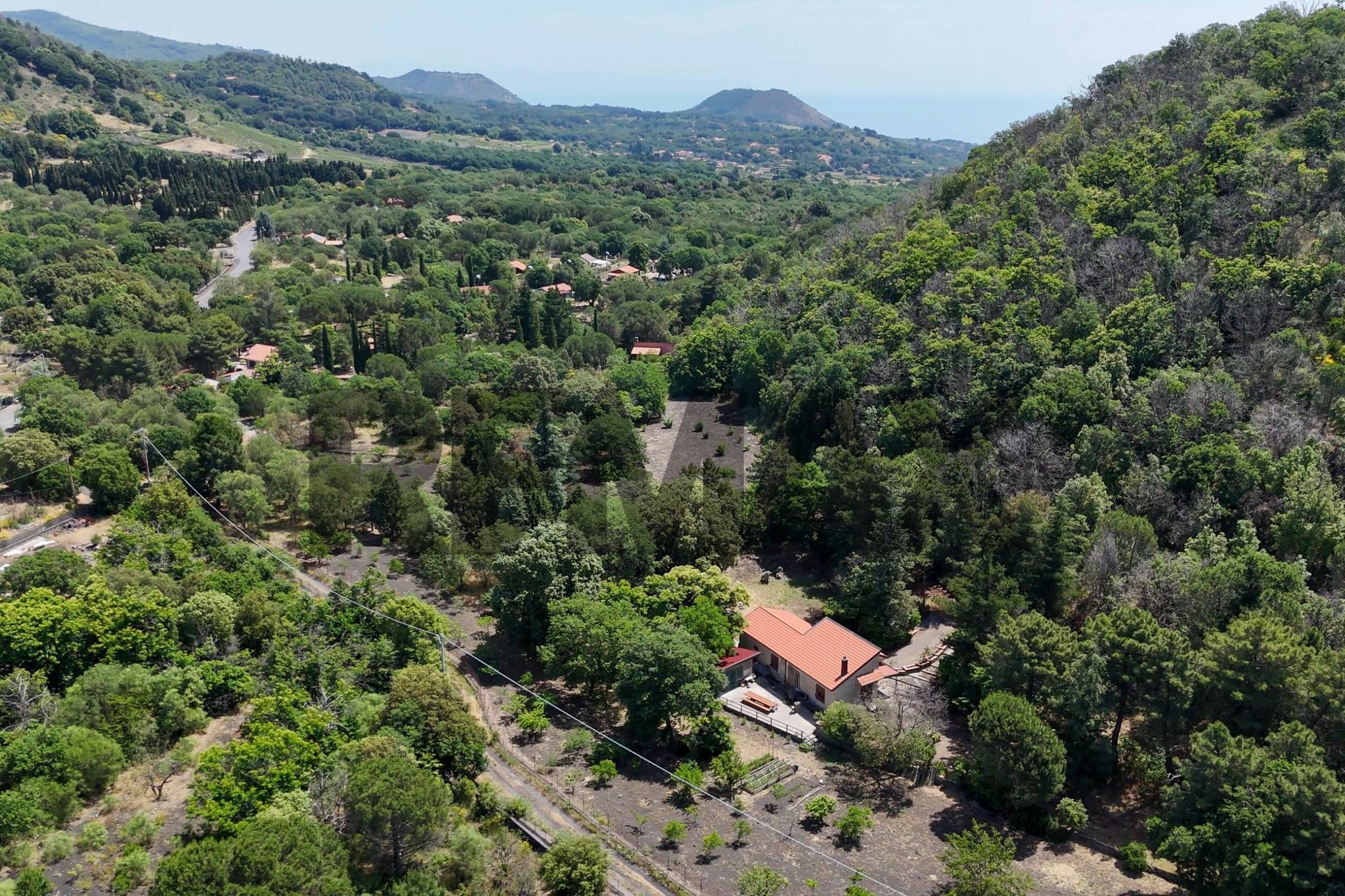 Vista delle montagne