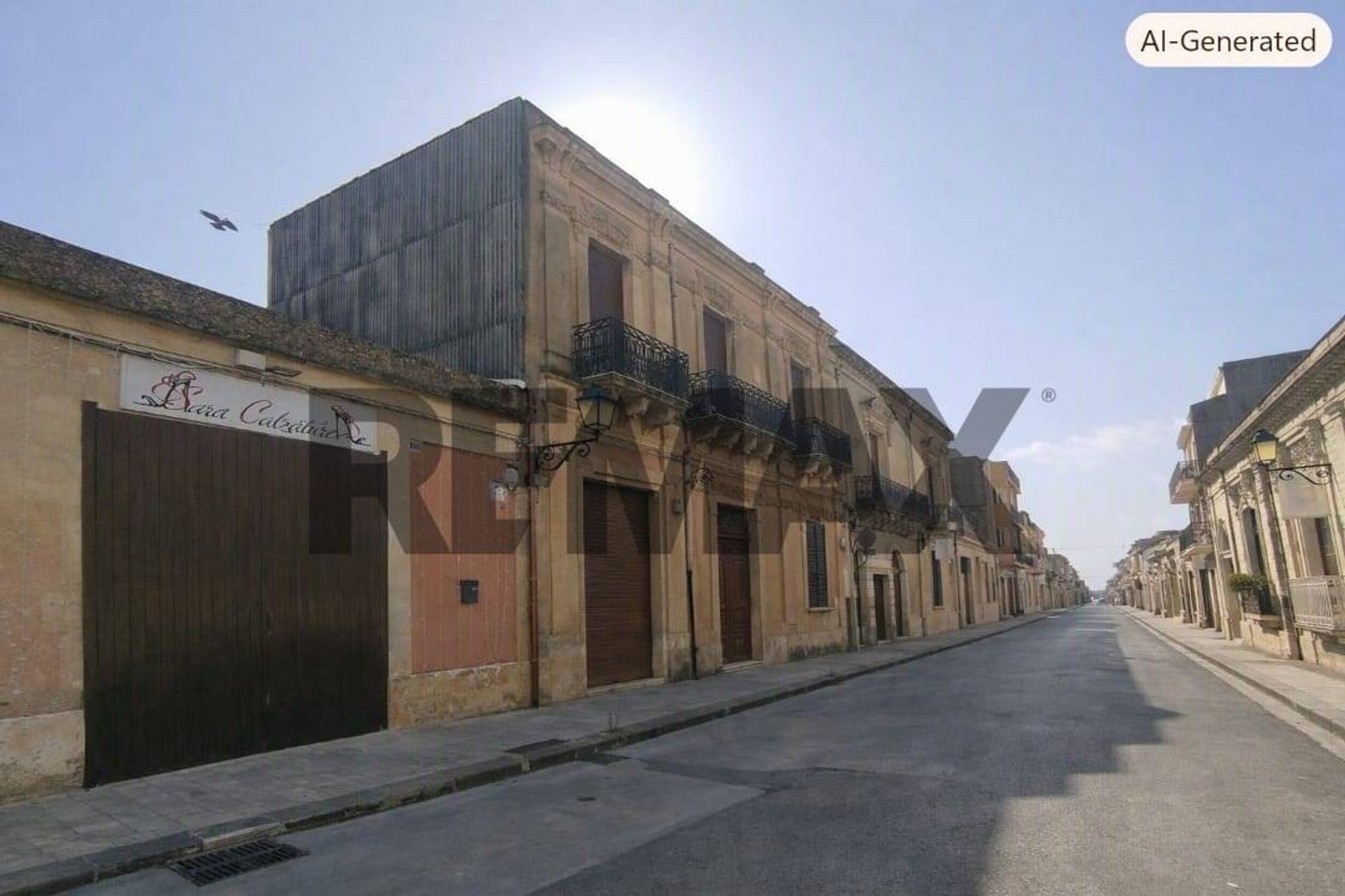 Edificio all'aperto