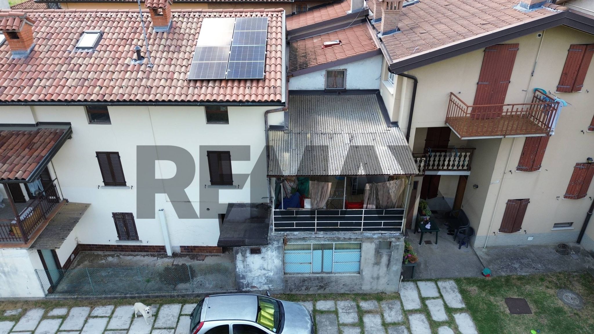 Edificio all'aperto