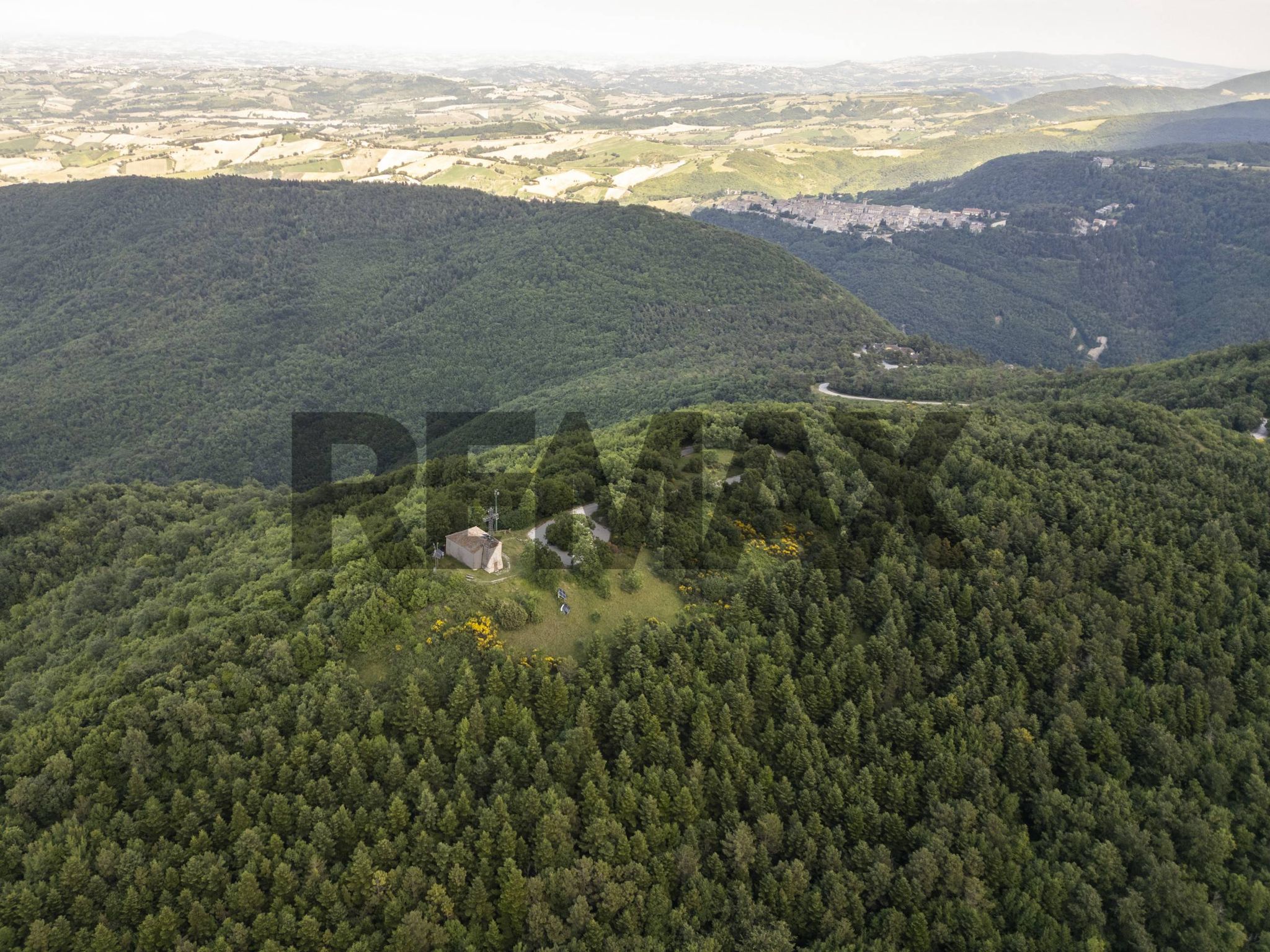 Vista delle montagne