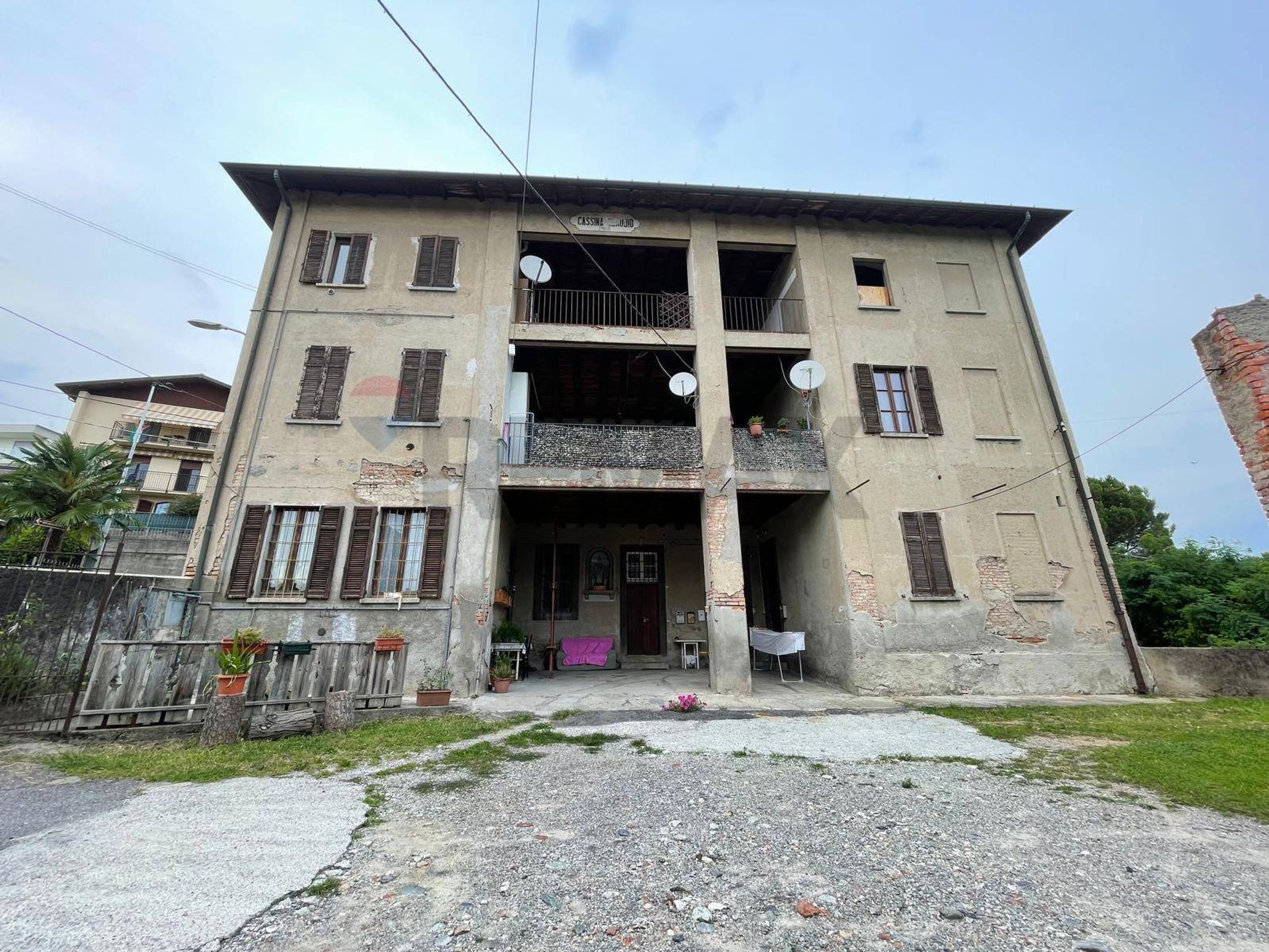 Edificio all'aperto