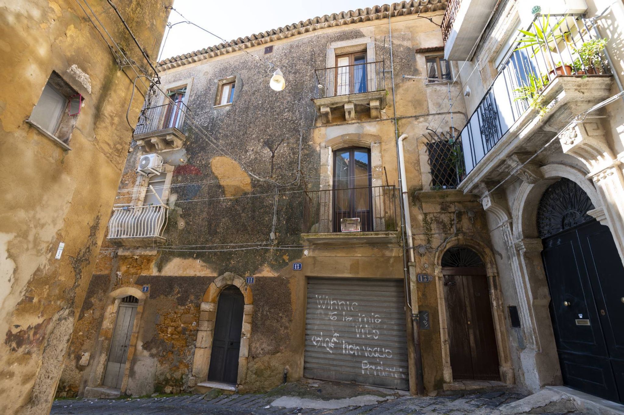 Edificio all'aperto