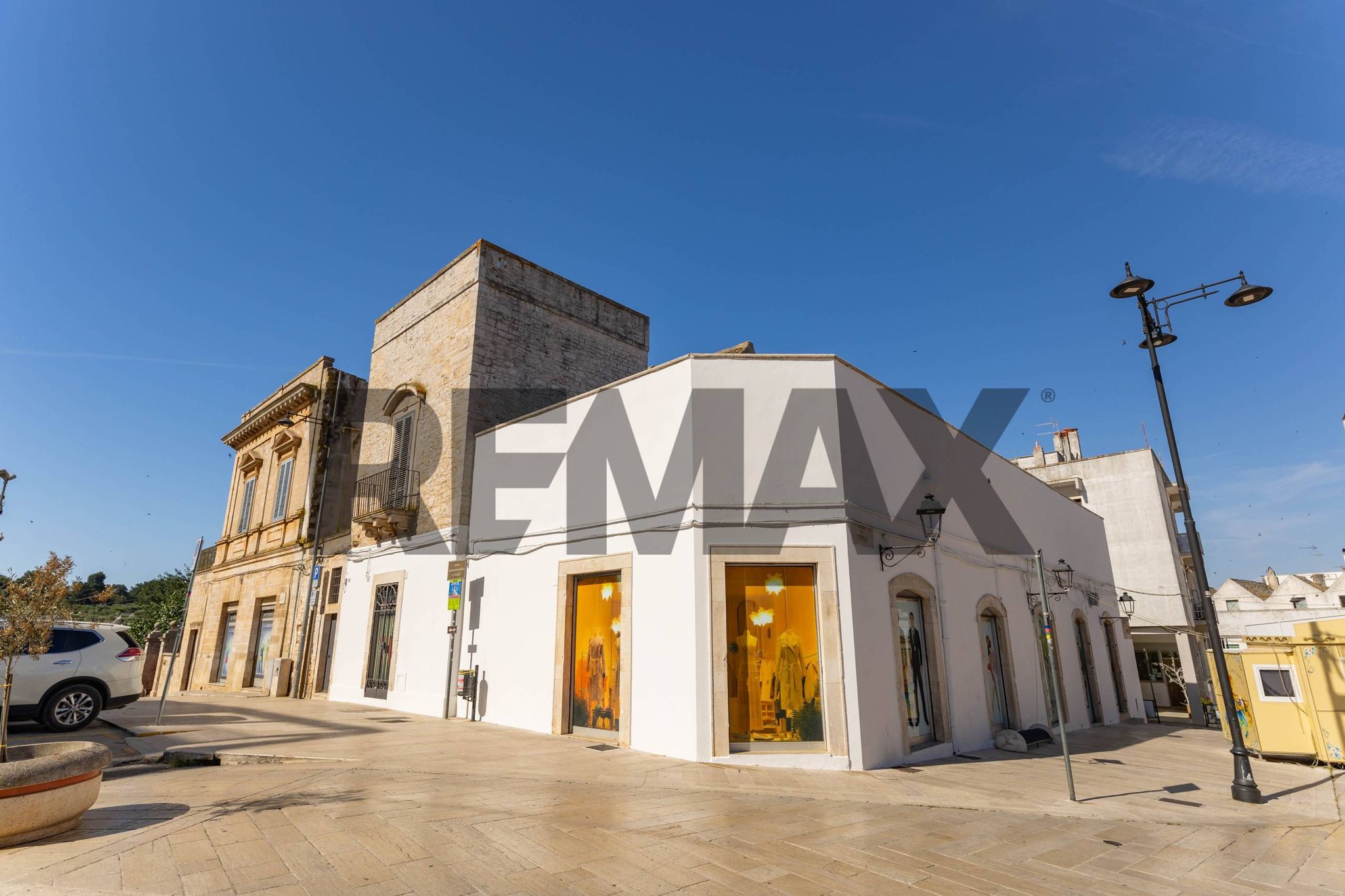 Edificio all'aperto
