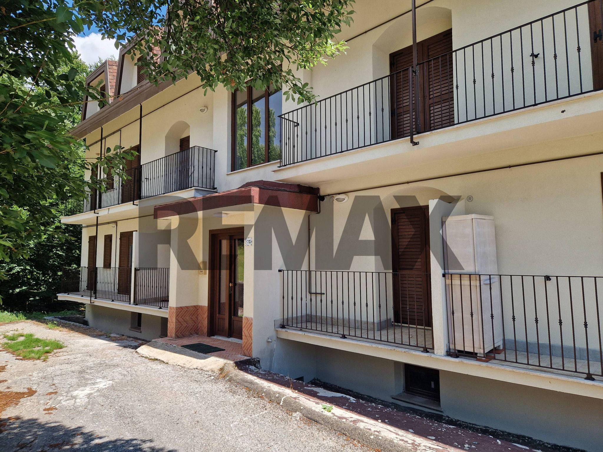 Edificio all'aperto
