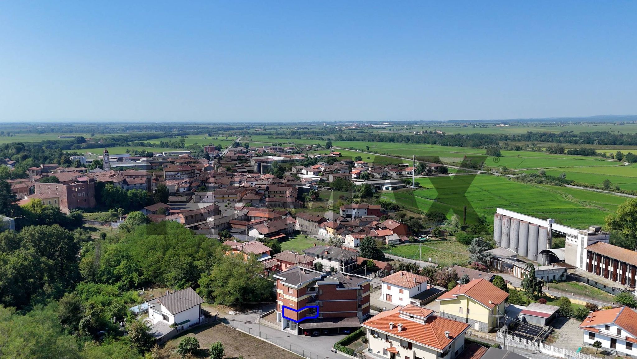 Edificio all'aperto