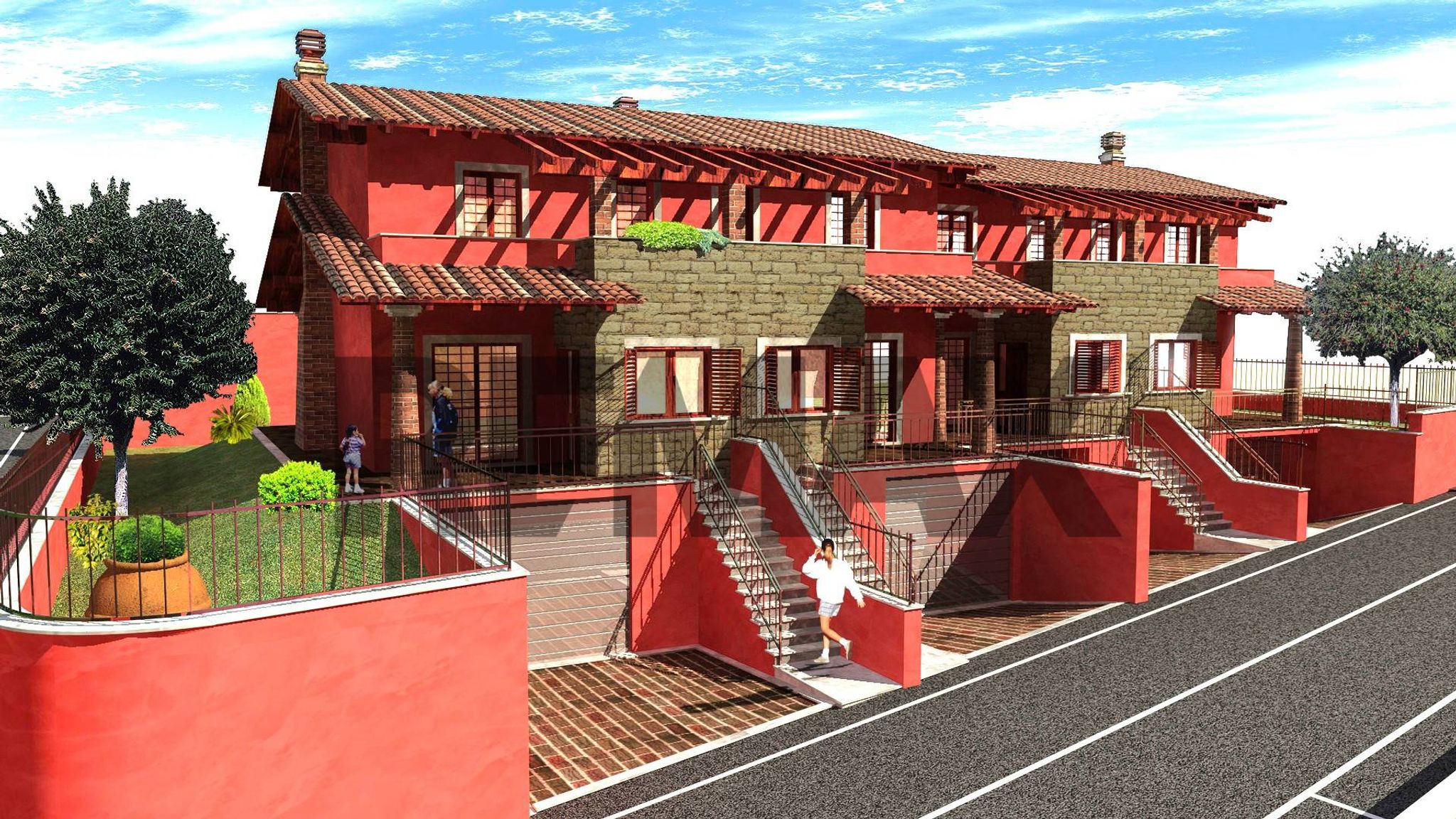 Casa all'aperto