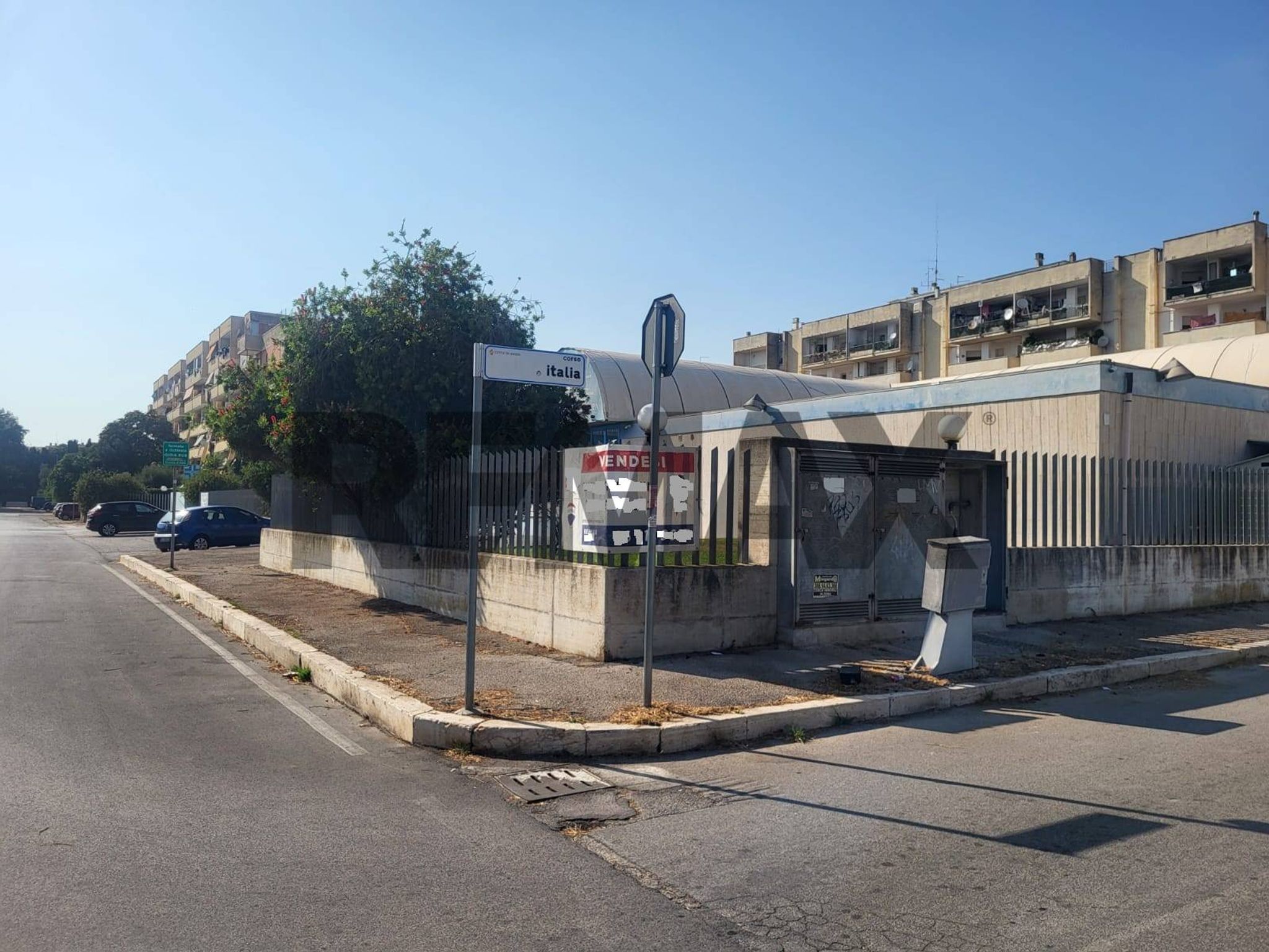 Edificio all'aperto