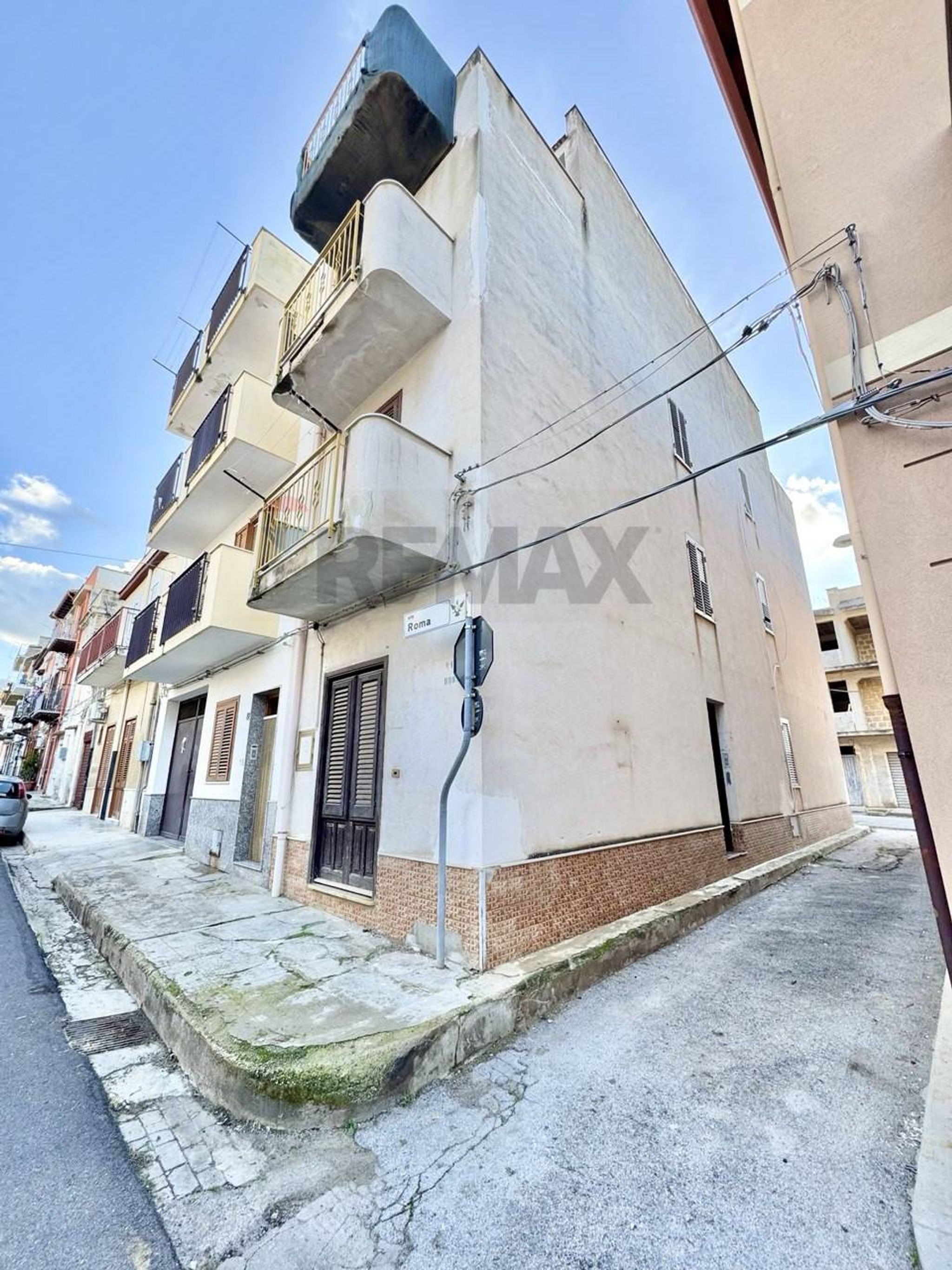 Edificio all'aperto